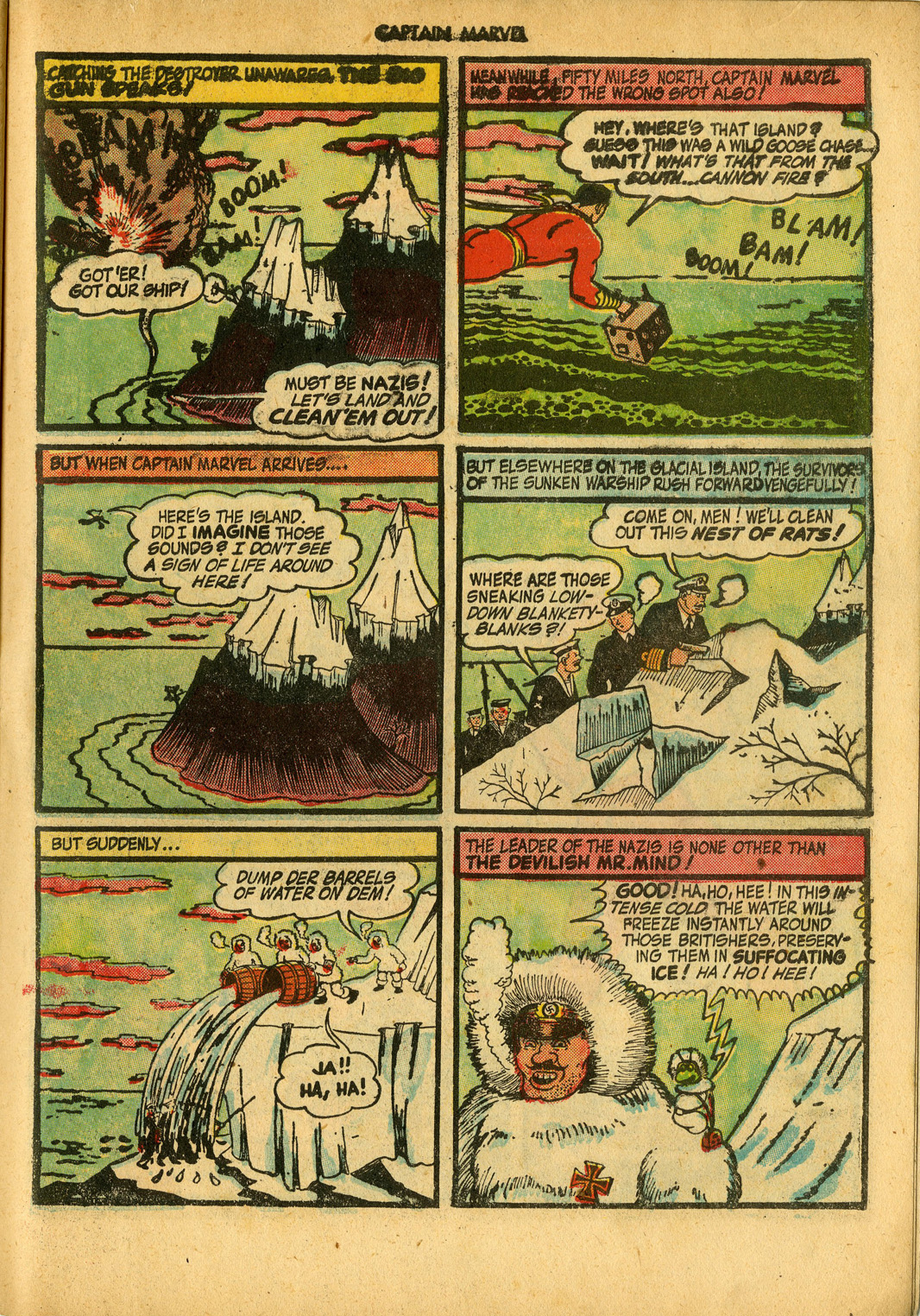 Read online Captain Marvel Adventures comic -  Issue #34 - 55