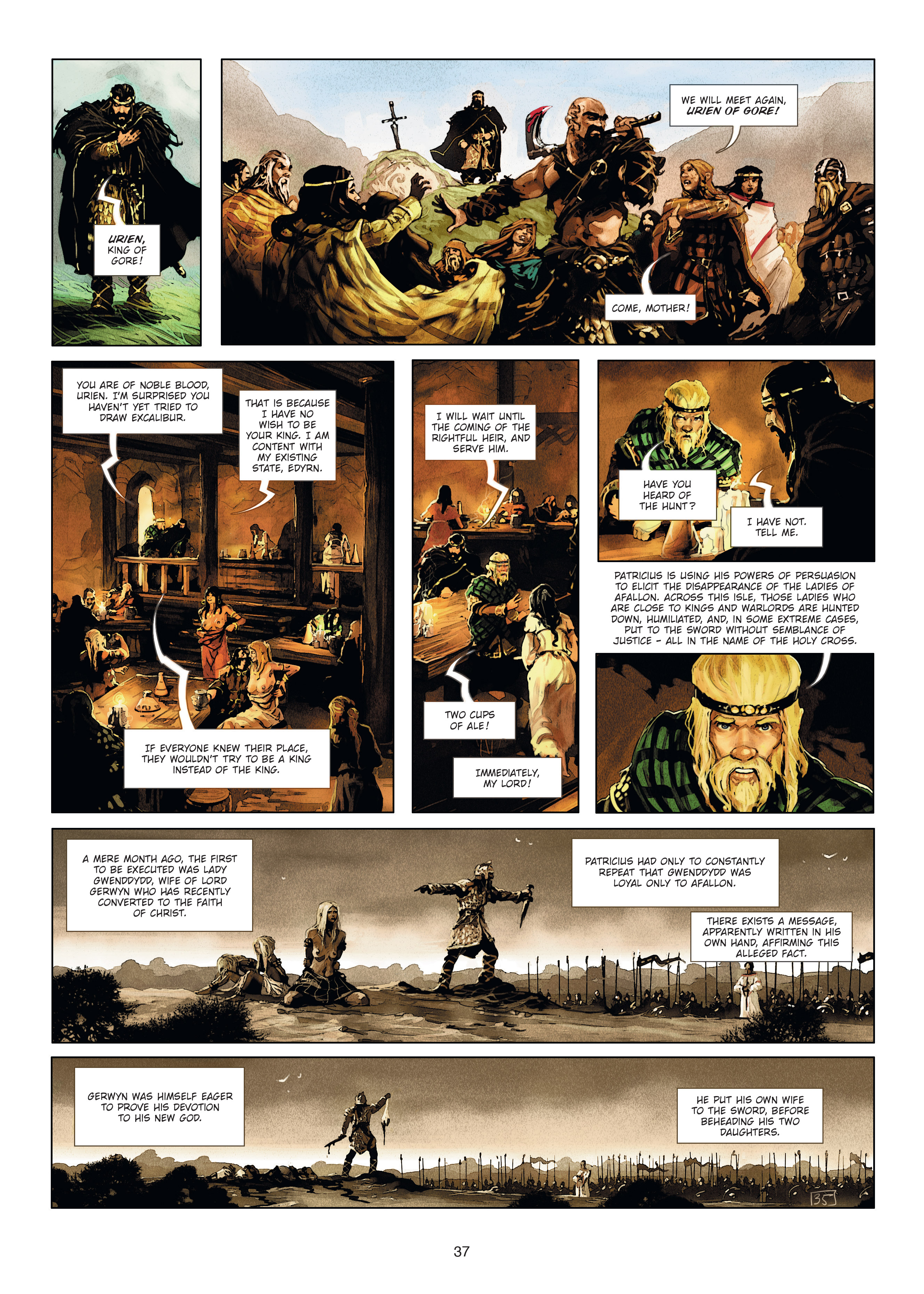 Read online Excalibur - The Chronicles comic -  Issue # TPB 2 - 37
