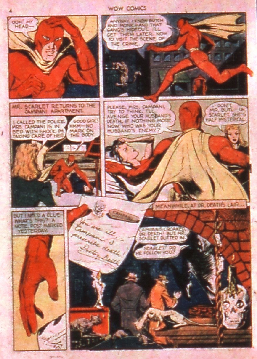 Read online Wow Comics comic -  Issue #2 - 6