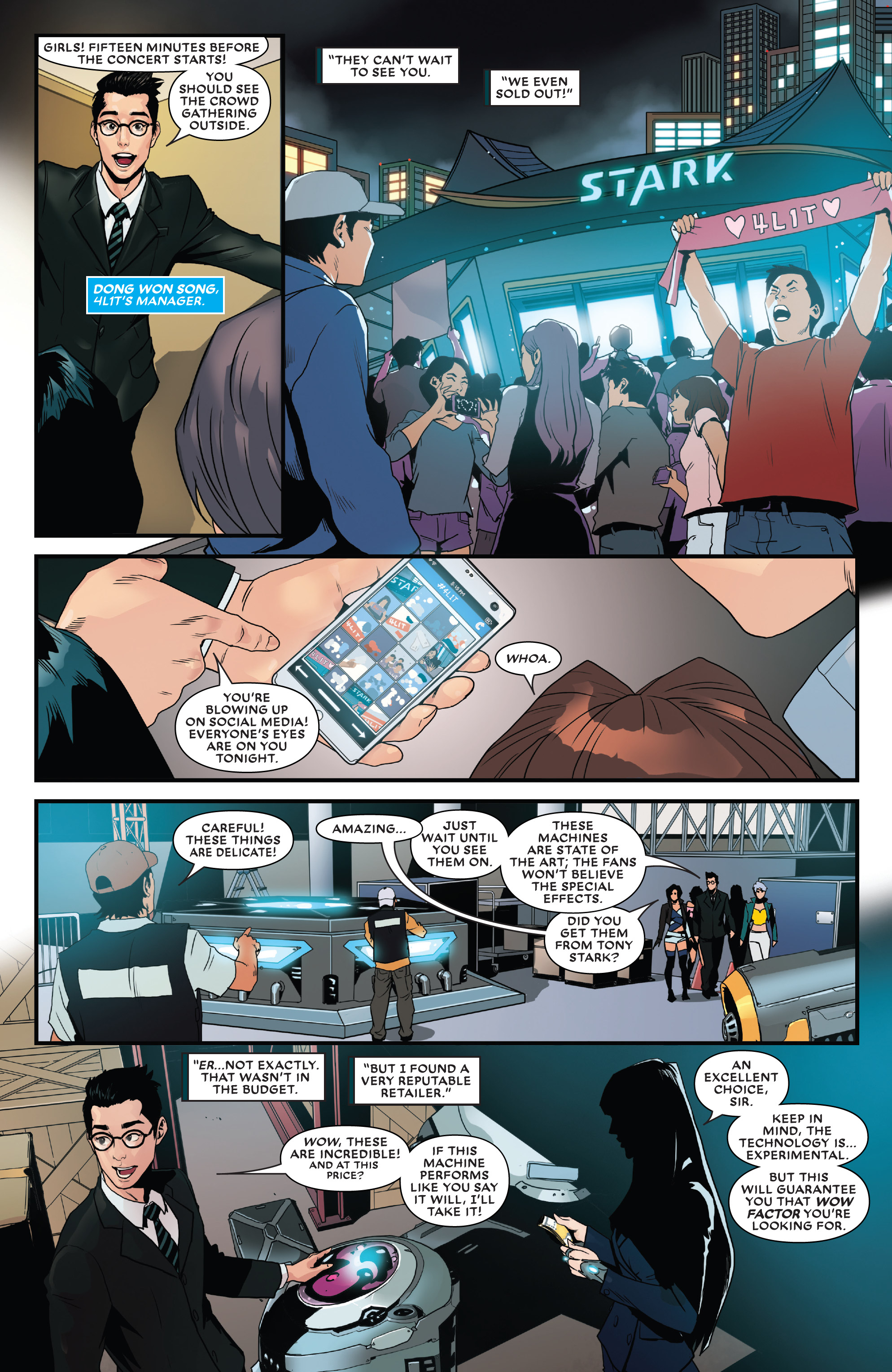 Read online Future Fight Firsts: Luna Snow comic -  Issue # Full - 10