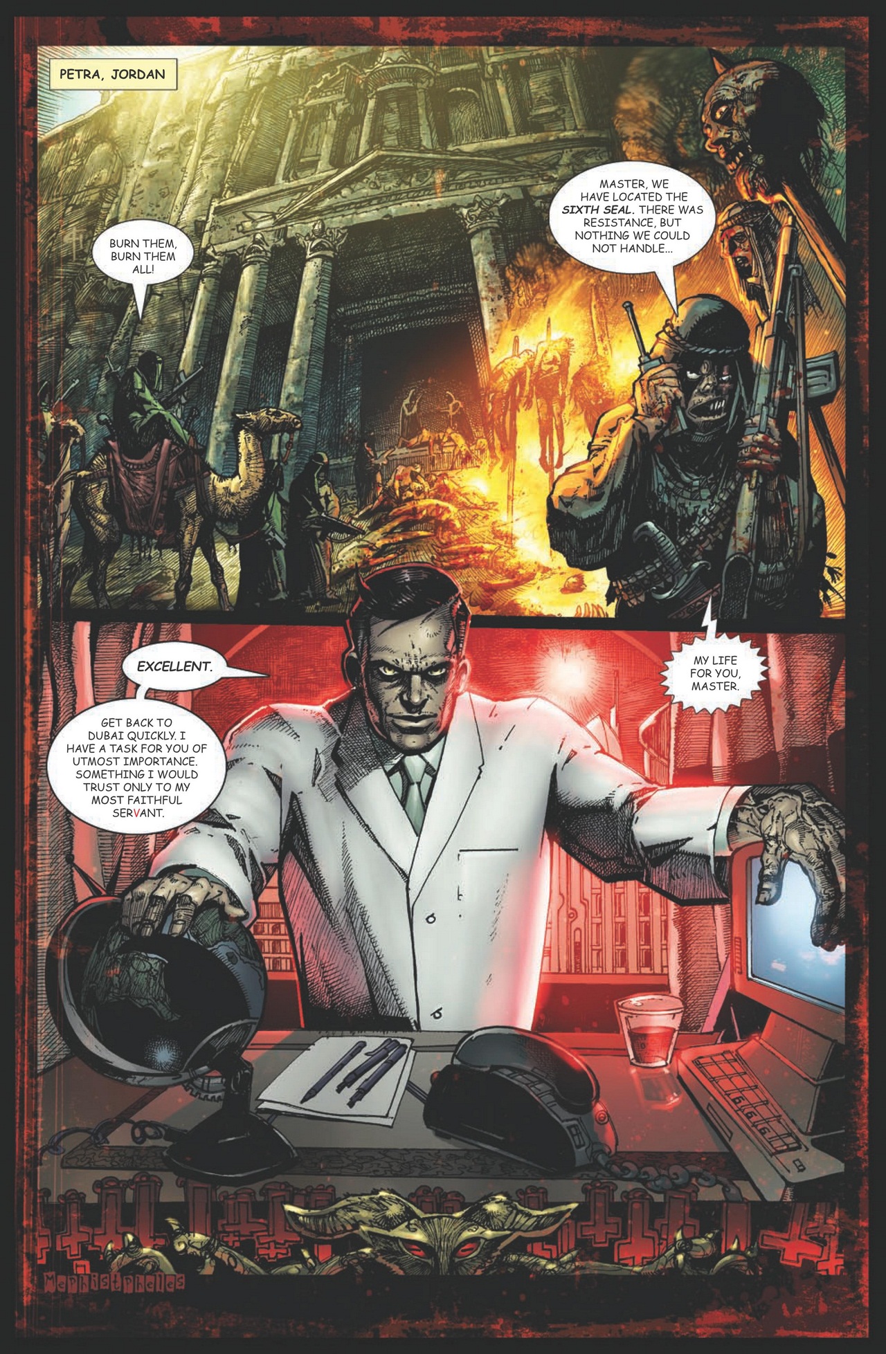 Read online The Four Horsemen of the Apocalypse comic -  Issue #2 - 11