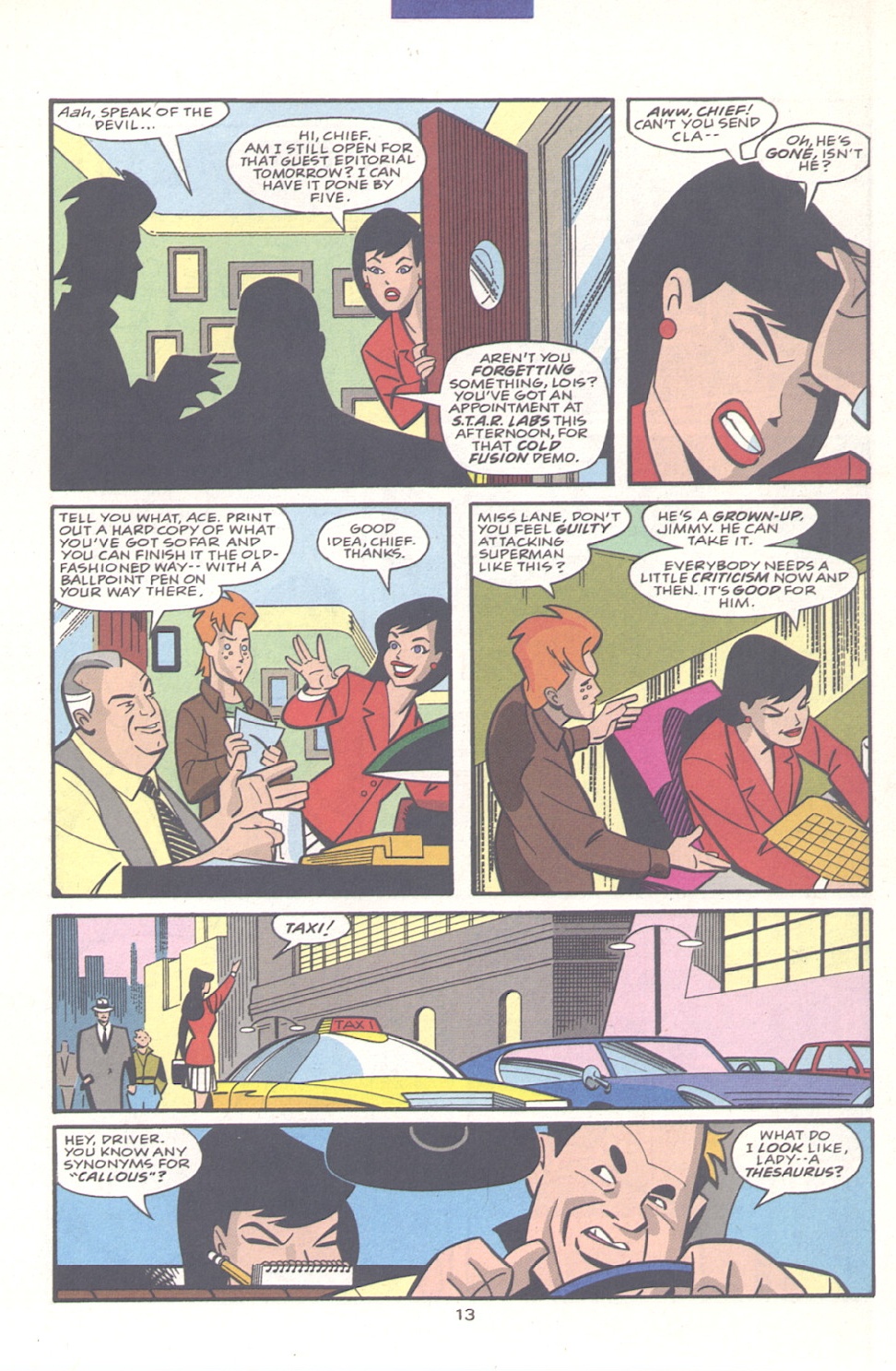 Read online Superman Adventures comic -  Issue #11 - 14
