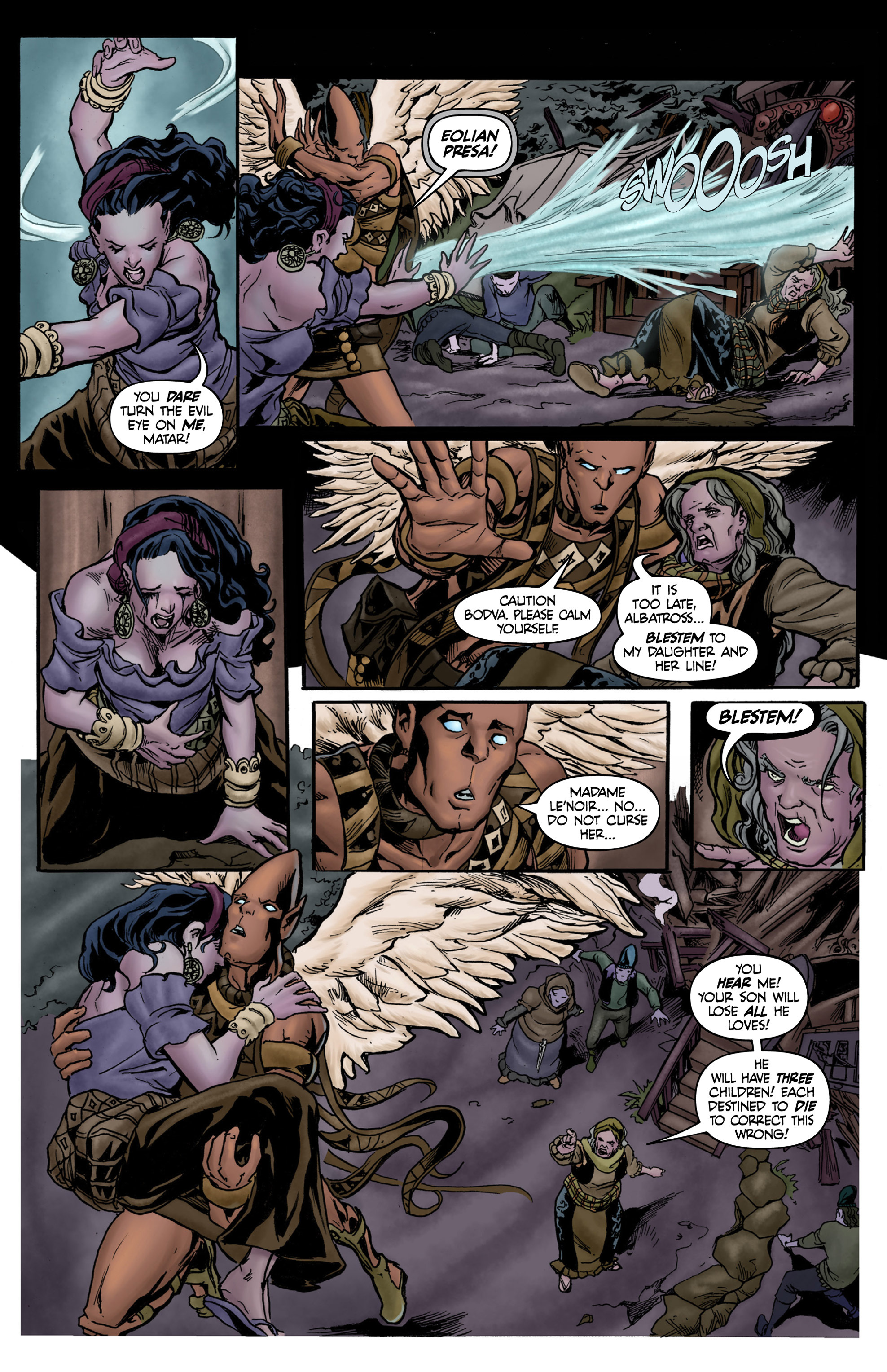 Read online Raven Nevermore comic -  Issue #6 - 7