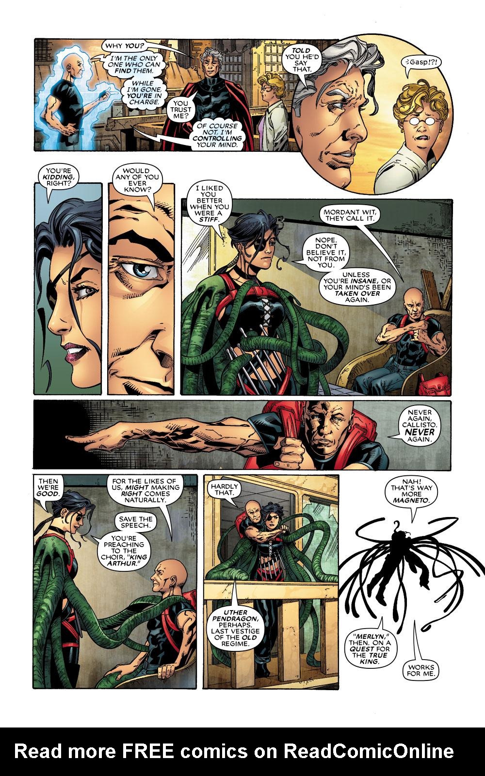 Read online Excalibur (2004) comic -  Issue #8 - 17