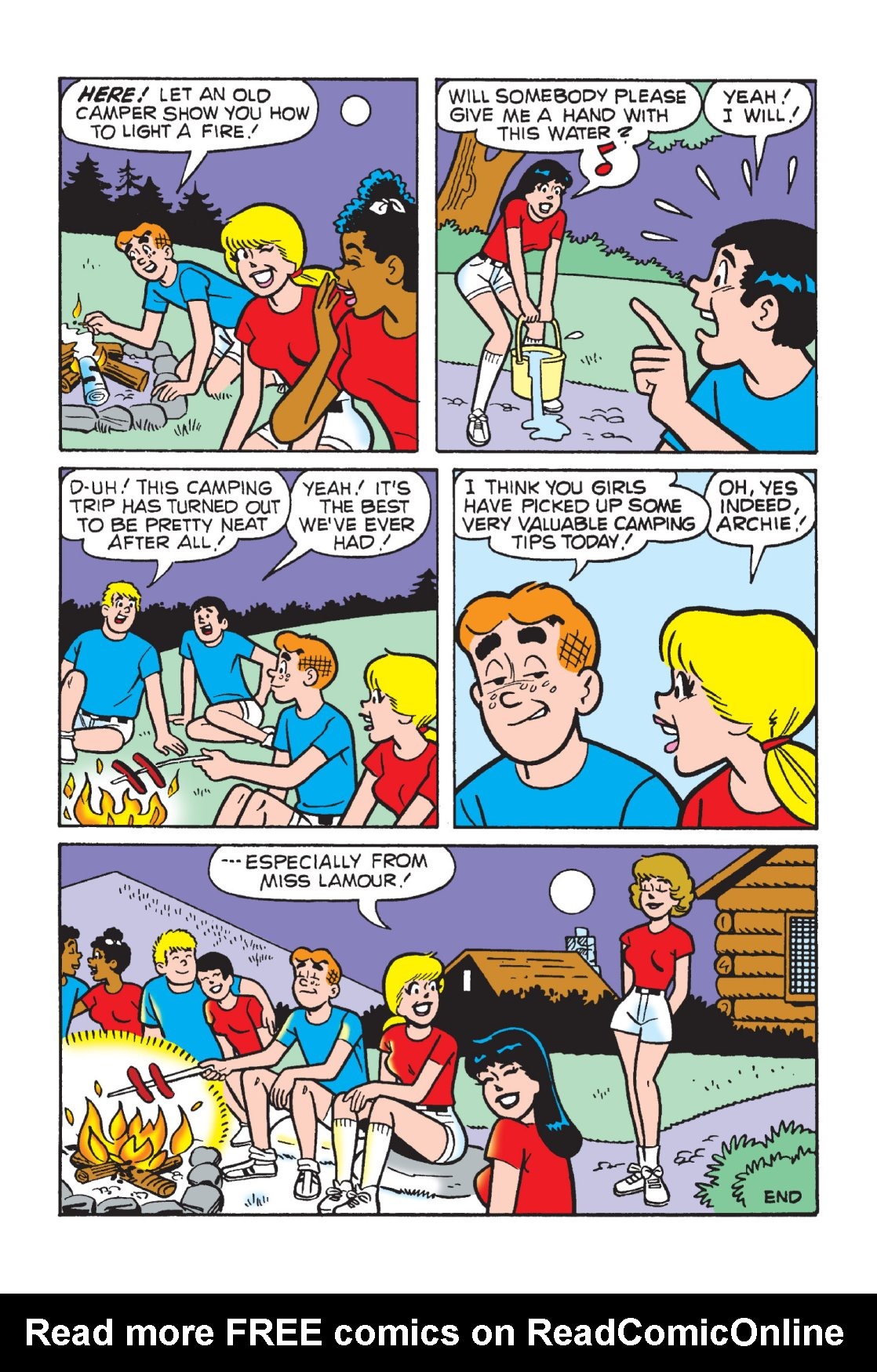 Read online Archie's Camp Tales comic -  Issue # TPB - 114