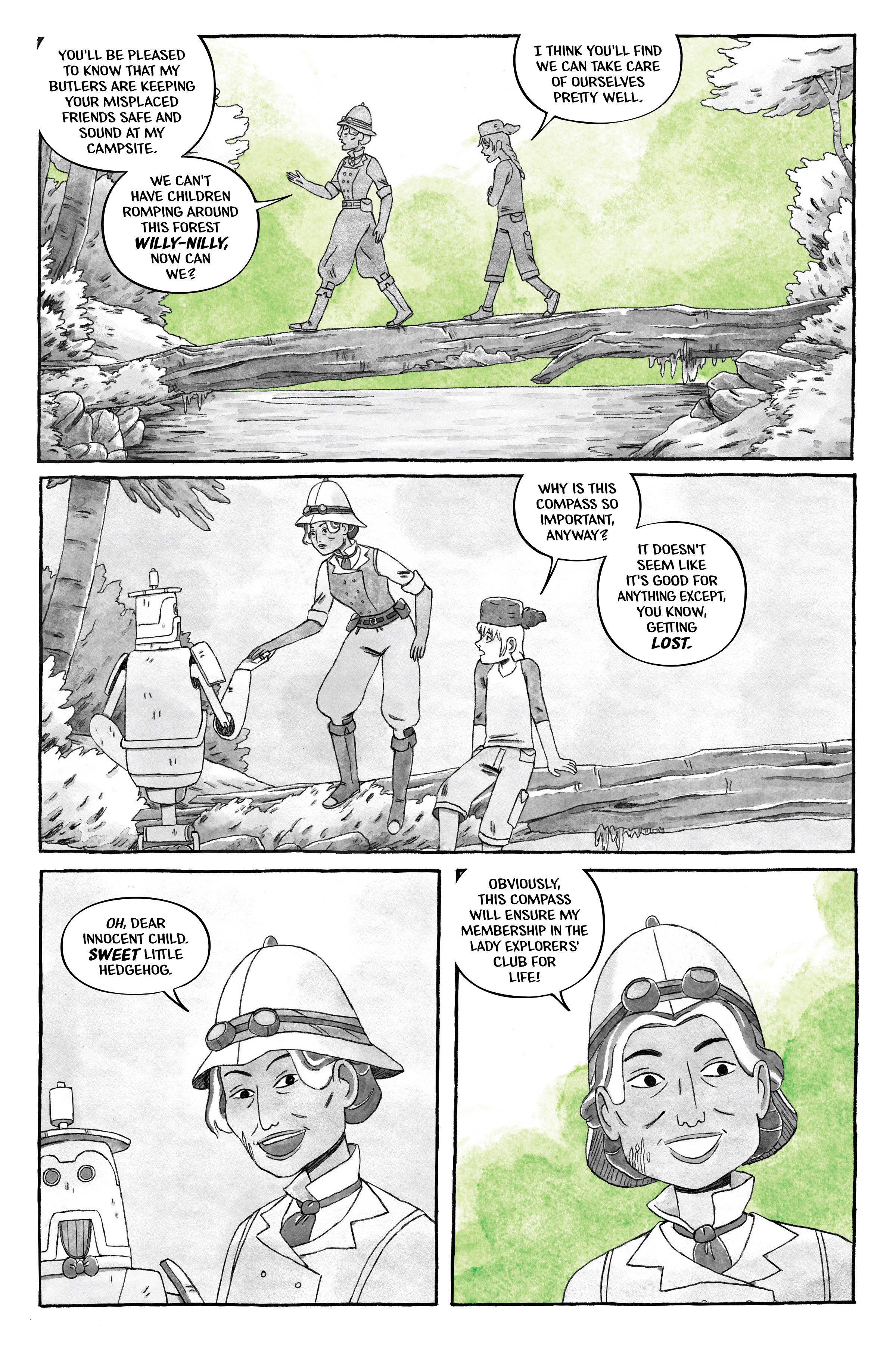 Read online Lumberjanes: The Infernal Compass comic -  Issue # TPB - 73