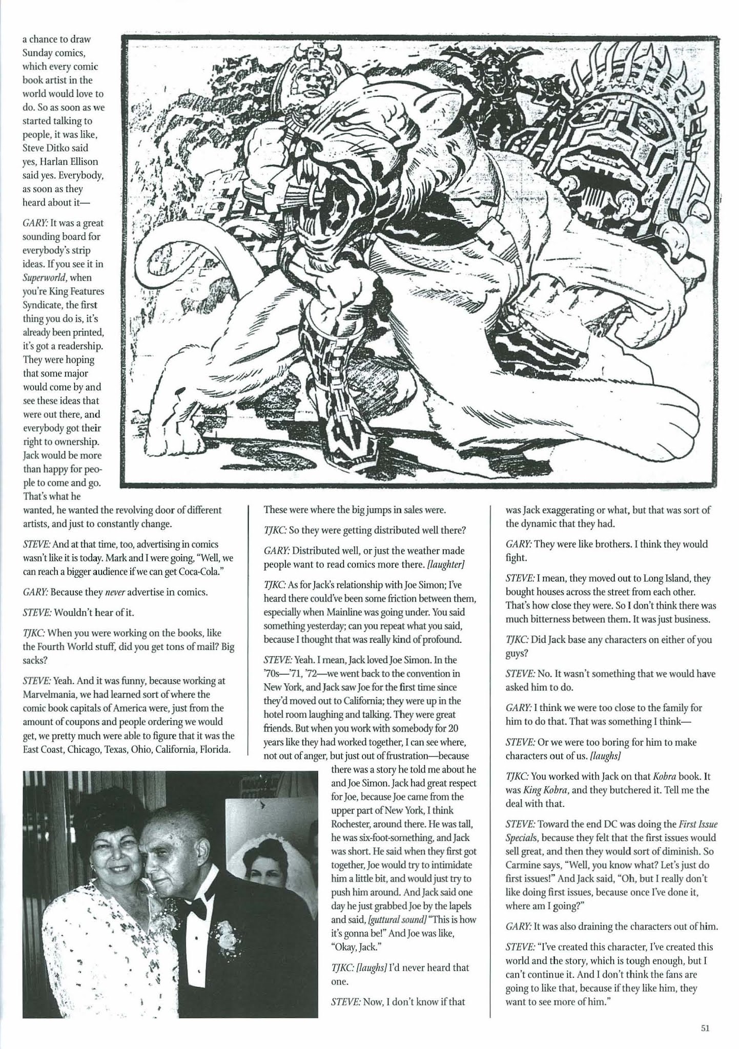 Read online The Jack Kirby Collector comic -  Issue #43 - 53