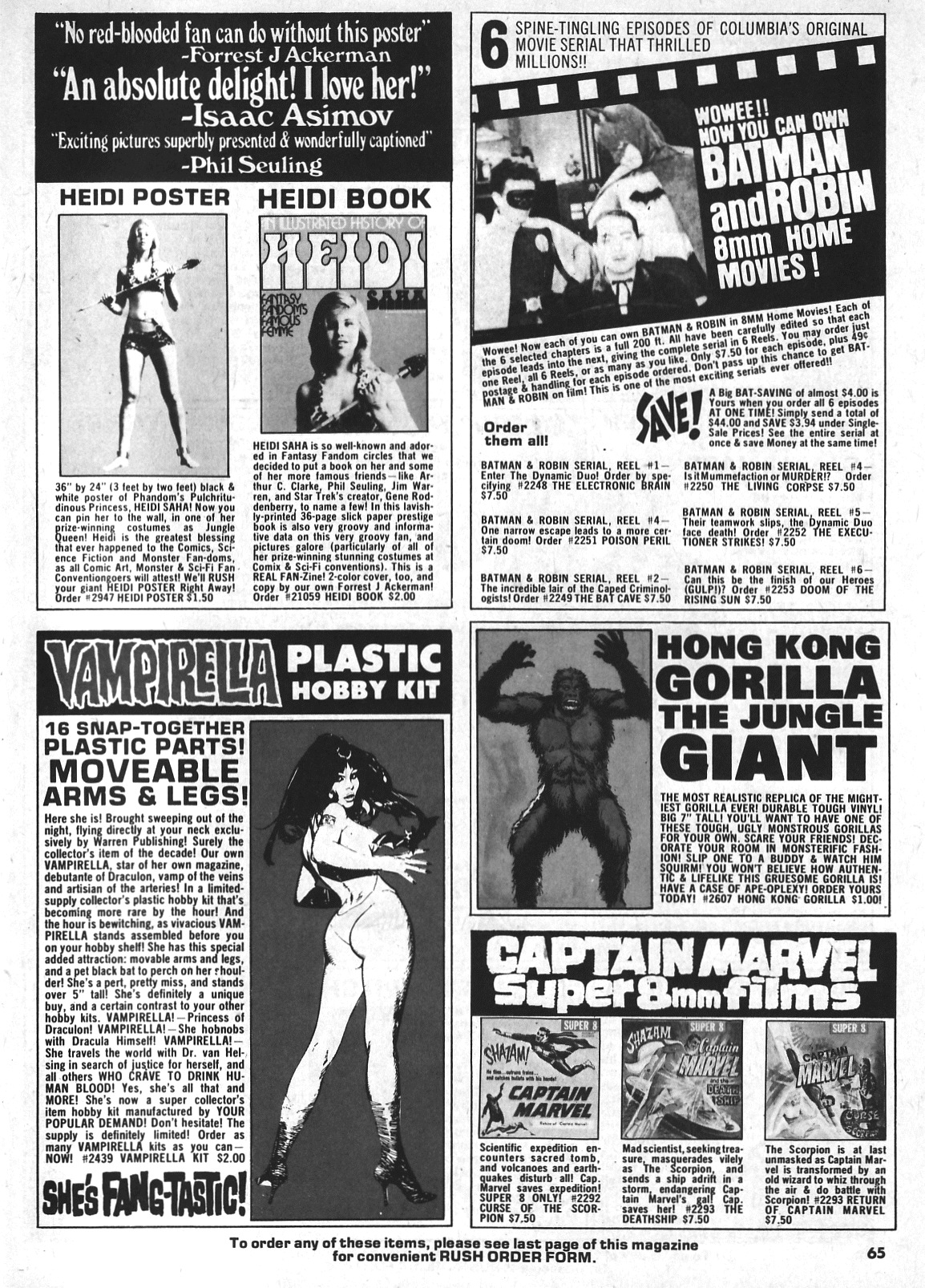 Read online Vampirella (1969) comic -  Issue #33 - 65