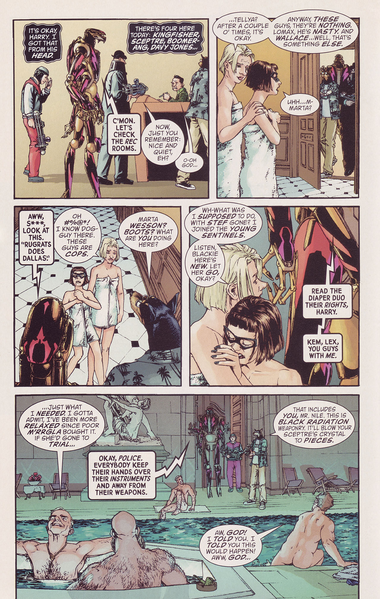 Read online Top 10 comic -  Issue #12 - 16