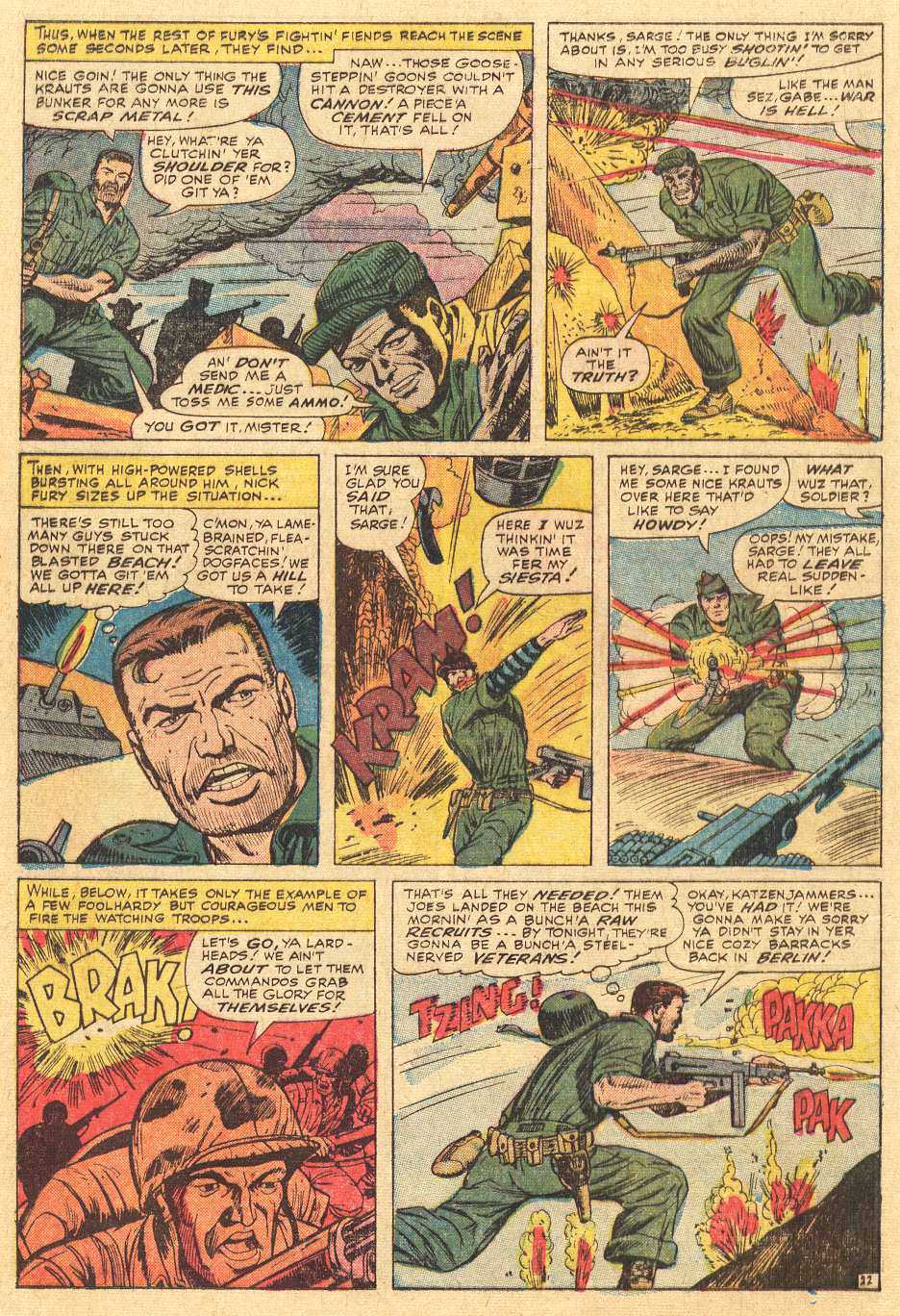 Read online Sgt. Fury comic -  Issue # _Special 2 - 24