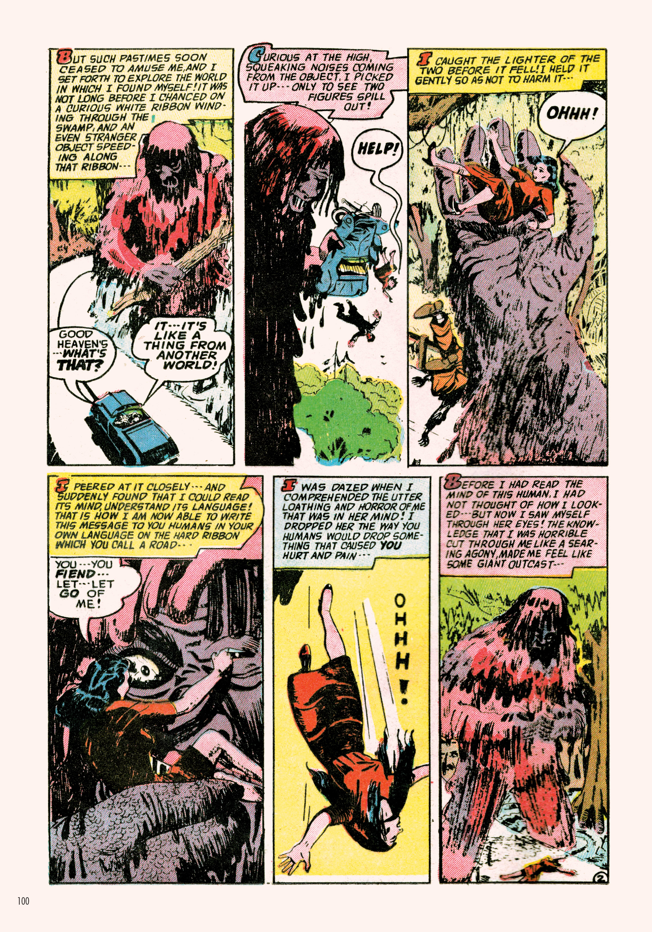 Read online Classic Monsters of Pre-Code Horror Comics: Swamp Monsters comic -  Issue # TPB - 100