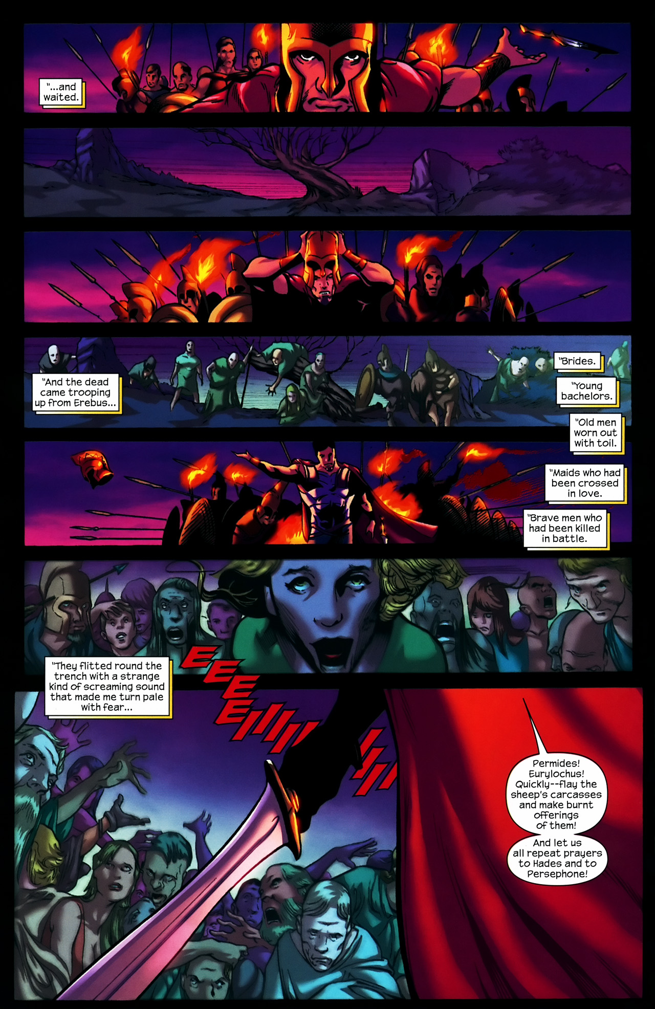 Read online The Odyssey comic -  Issue #5 - 5