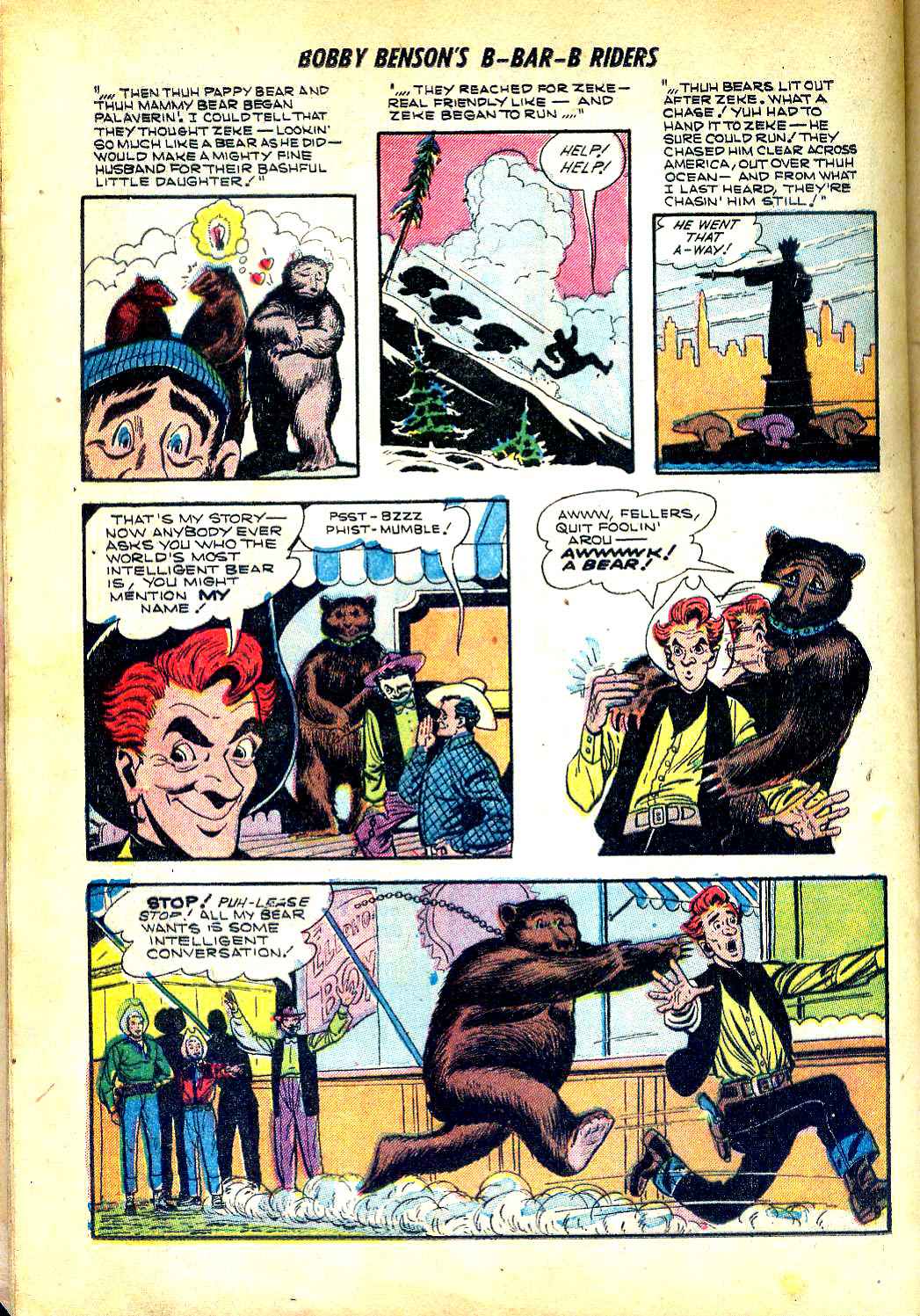 Read online Bobby Benson's B-Bar-B Riders comic -  Issue #18 - 24