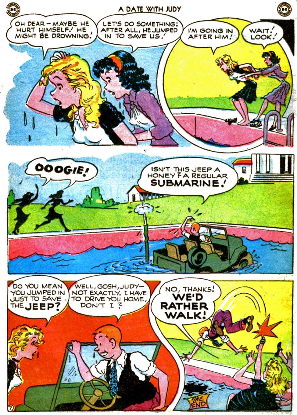 Read online A Date with Judy comic -  Issue #1 - 36