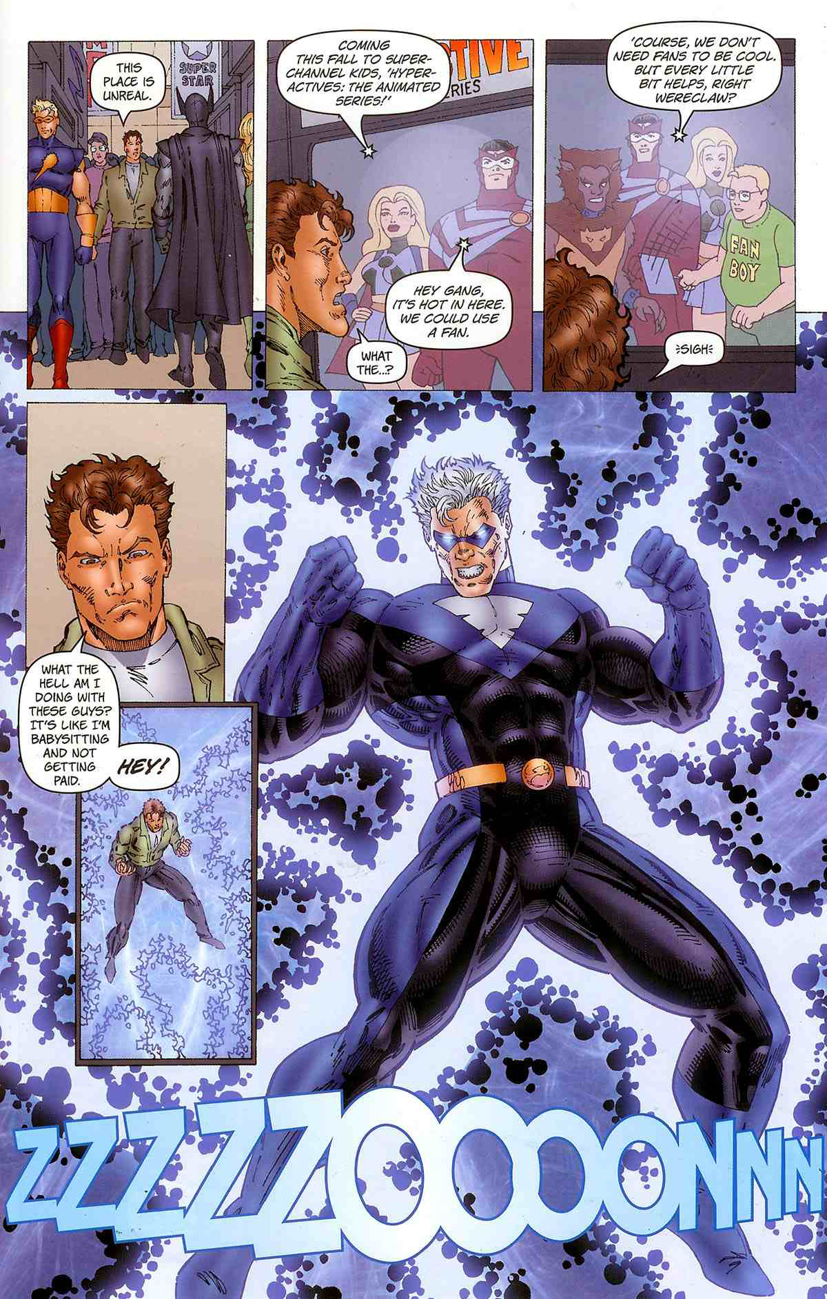 Read online Hyper-Actives comic -  Issue #3 - 8