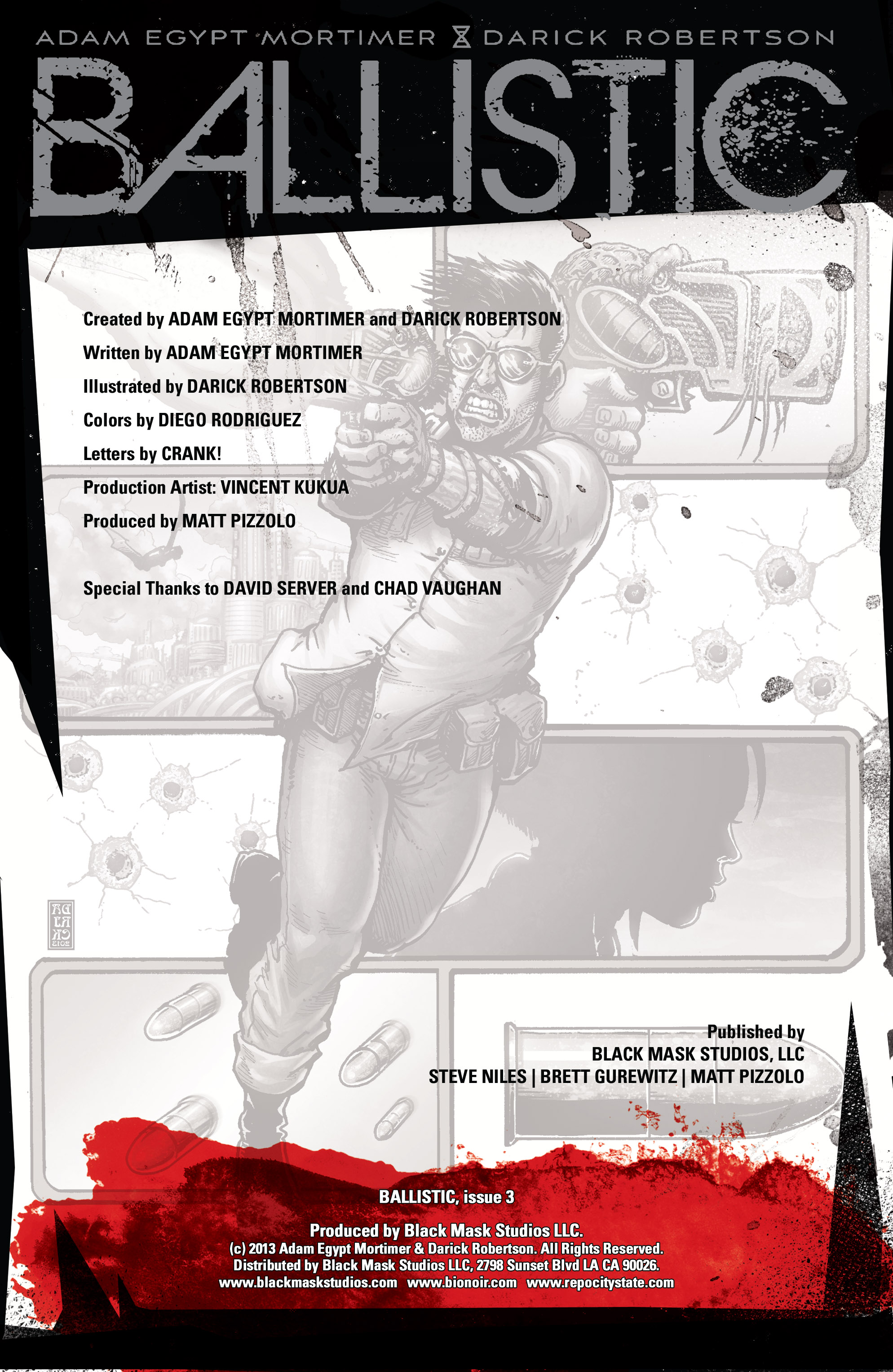Read online Ballistic (2013) comic -  Issue #3 - 2
