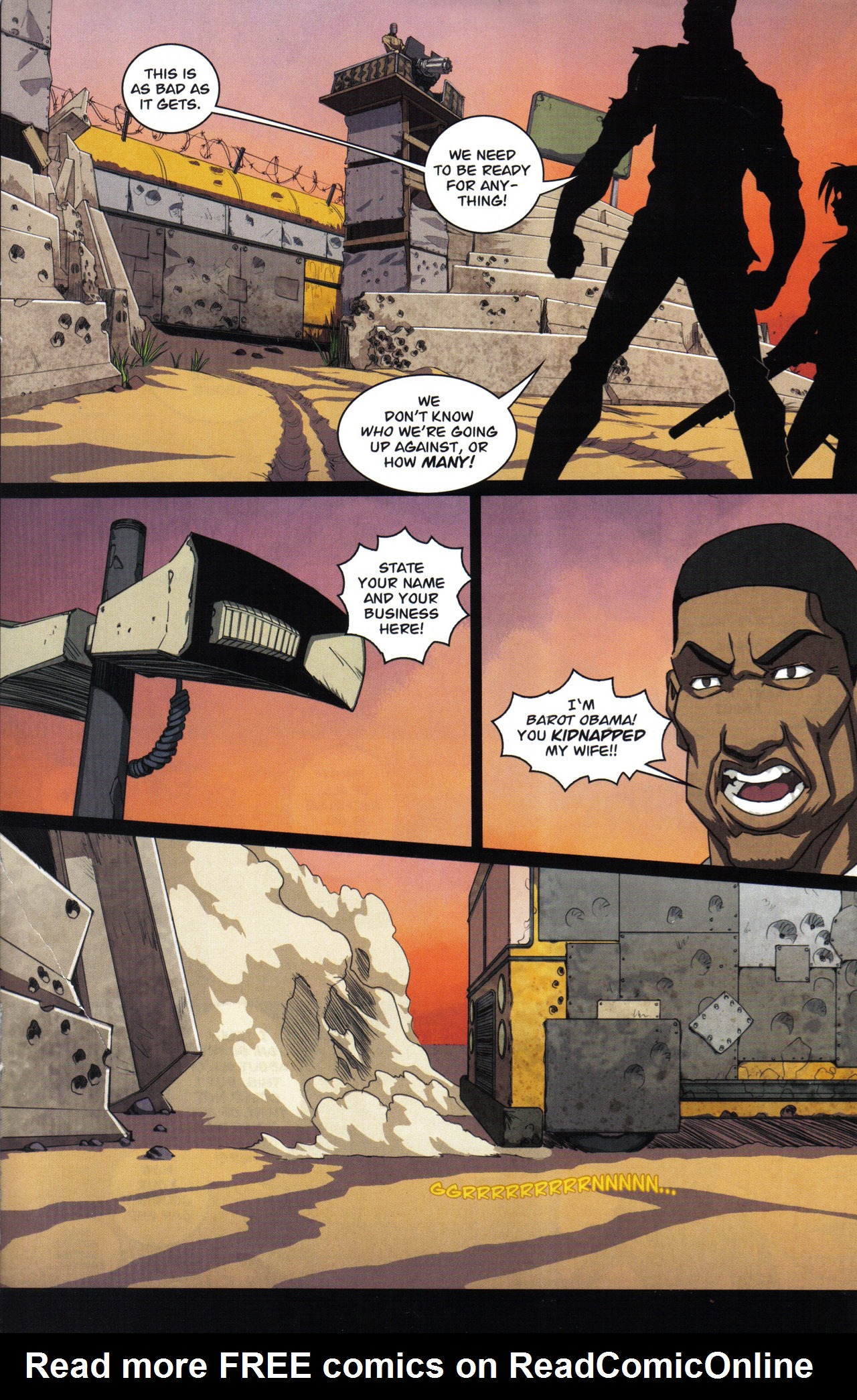 Read online President Evil comic -  Issue #4 - 14