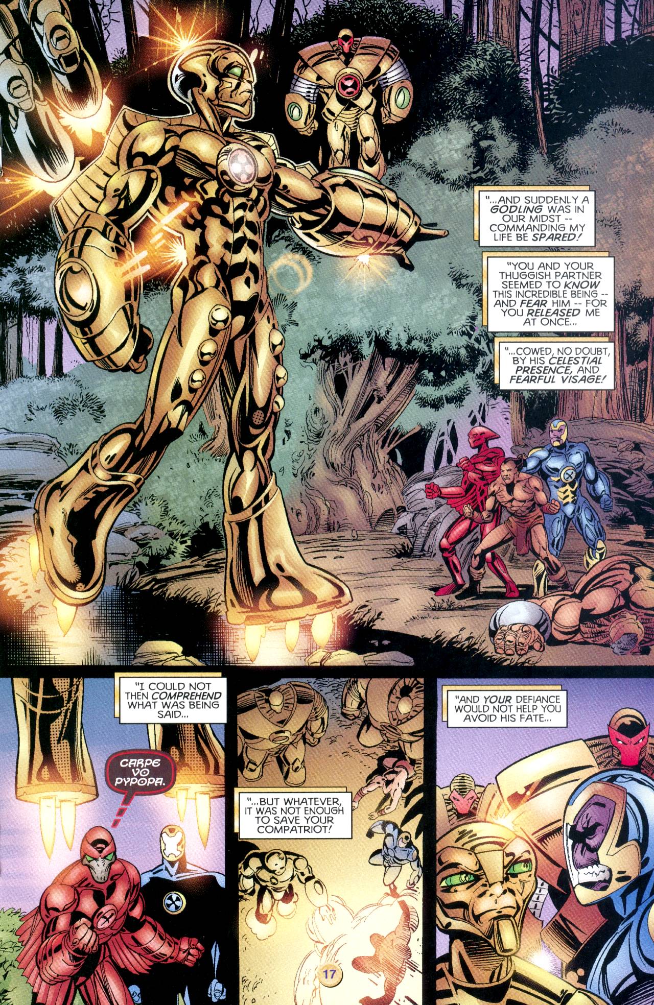 Read online X-O Manowar (1996) comic -  Issue #11 - 14