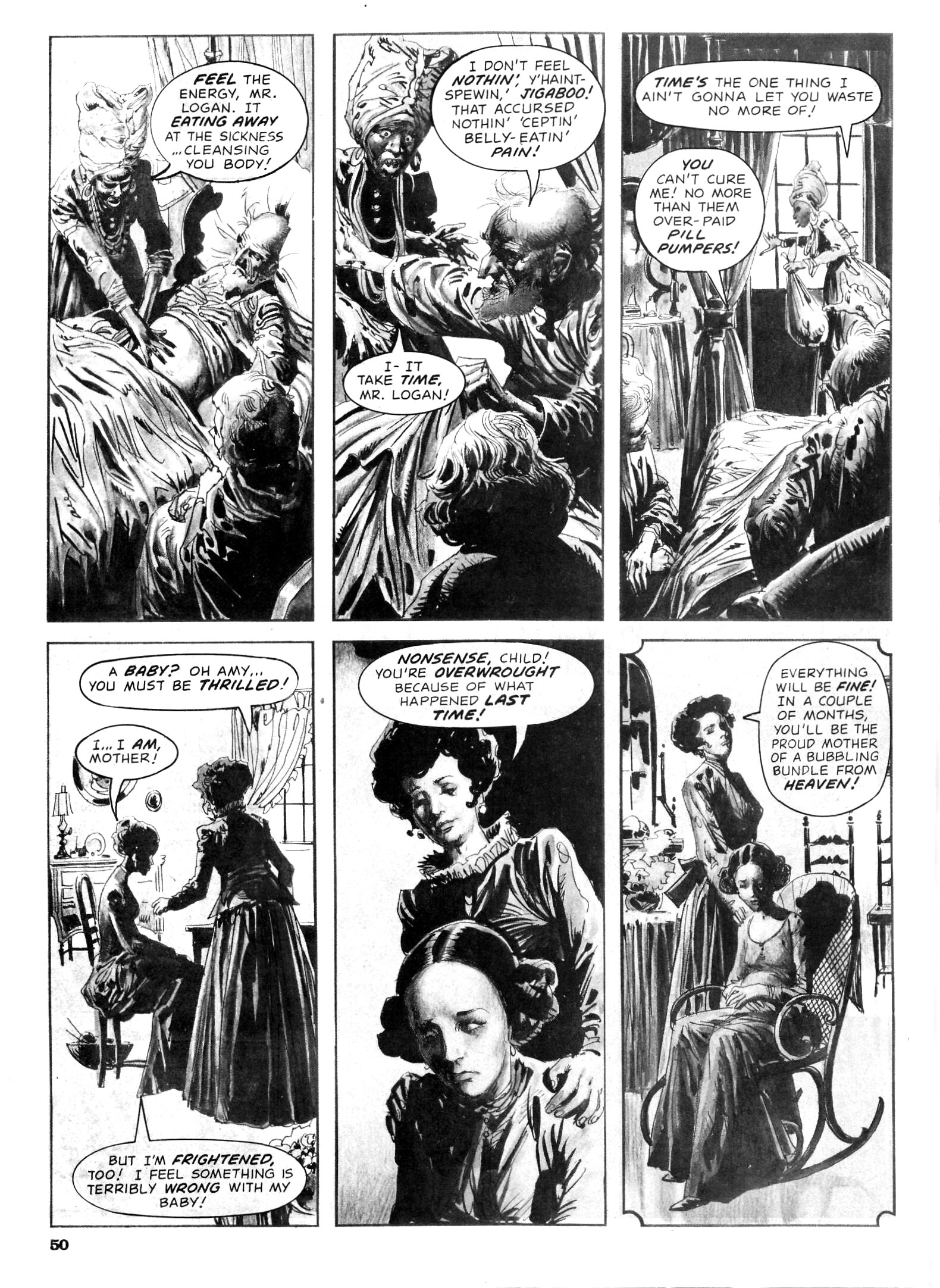 Read online Vampirella (1969) comic -  Issue #92 - 50