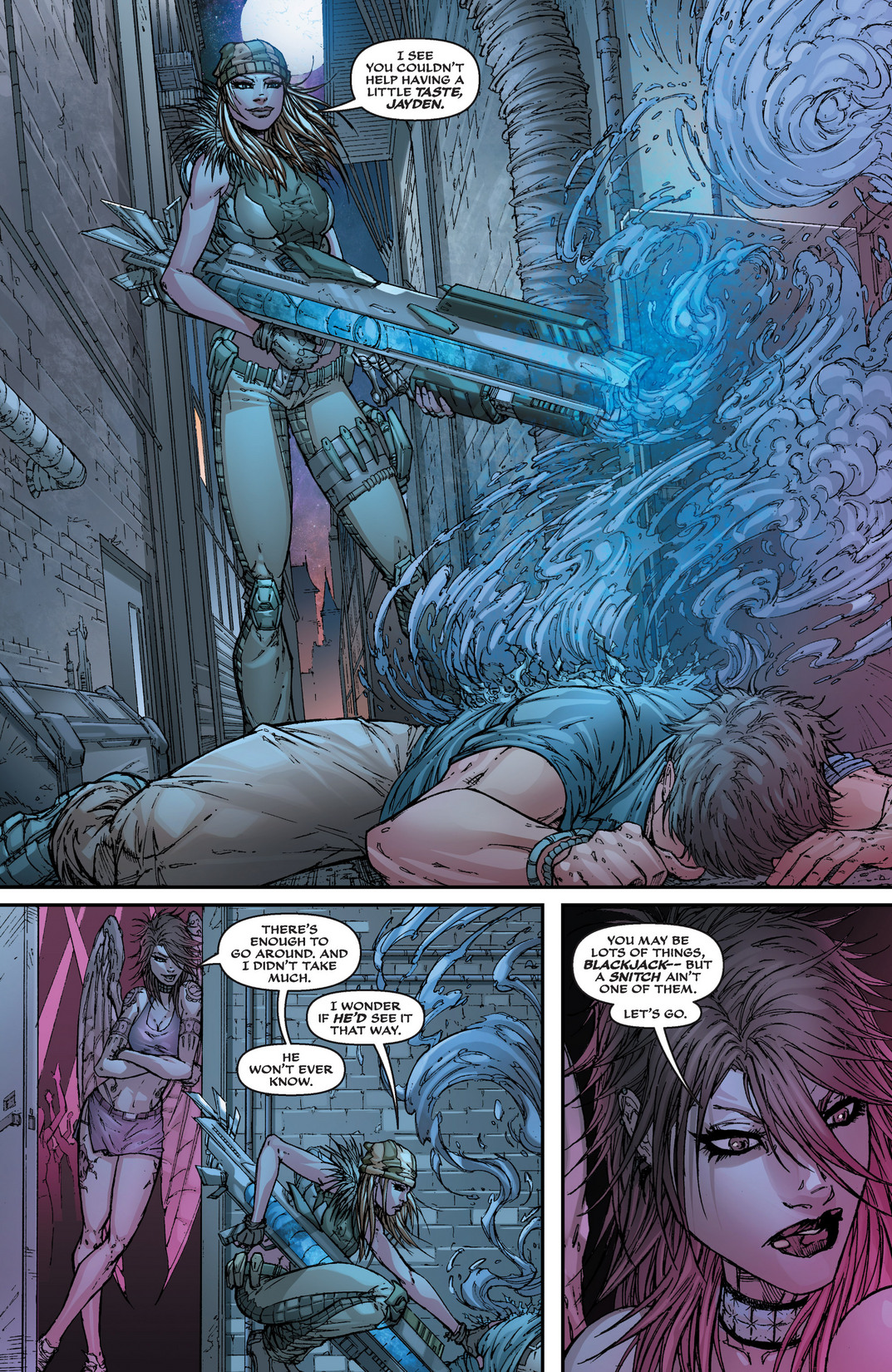 Read online Michael Turner's Soulfire (2013) comic -  Issue #2 - 13