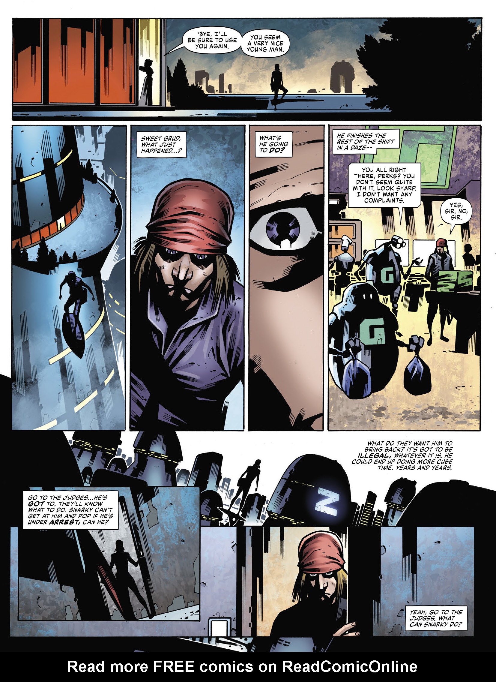 Read online Judge Dredd Megazine (Vol. 5) comic -  Issue #450 - 60