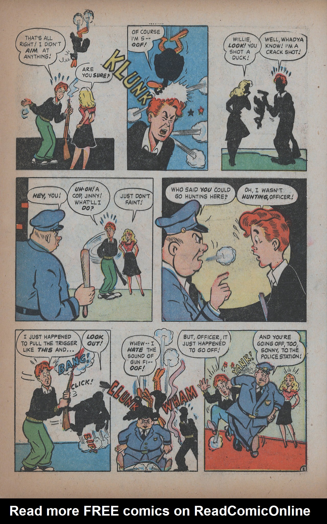 Read online Willie Comics (1946) comic -  Issue #17 - 13