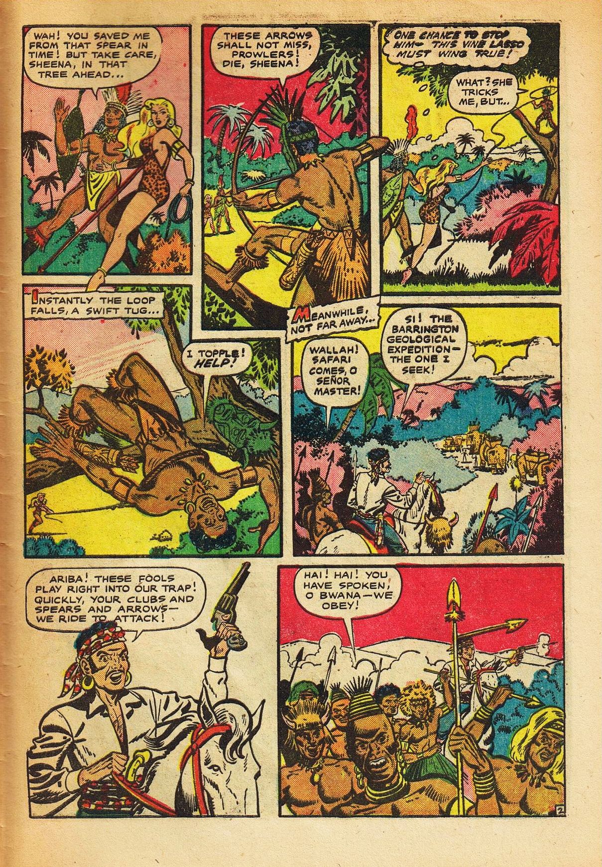 Read online Sheena, Queen of the Jungle (1942) comic -  Issue #11 - 29
