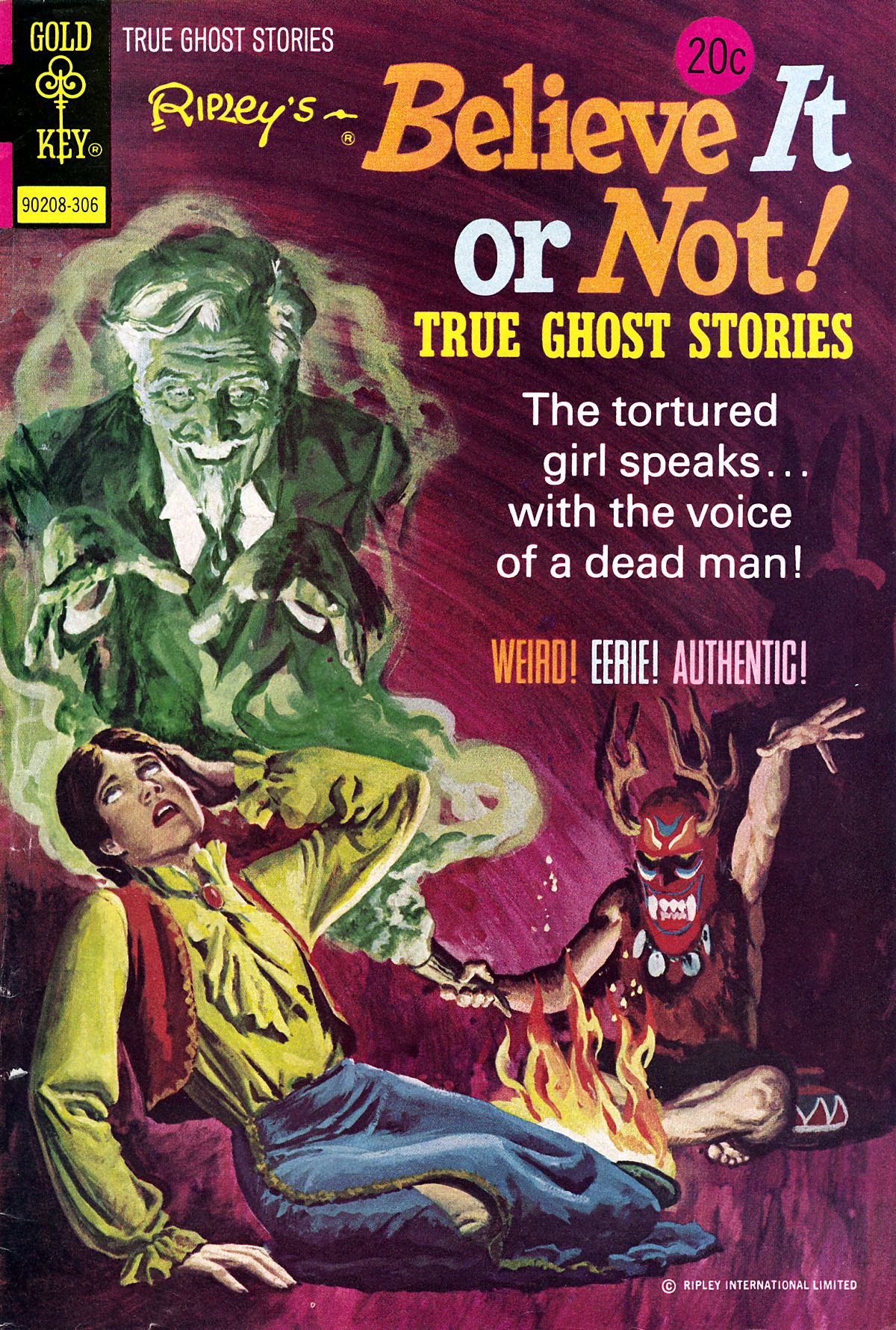 Read online Ripley's Believe it or Not! (1965) comic -  Issue #40 - 1