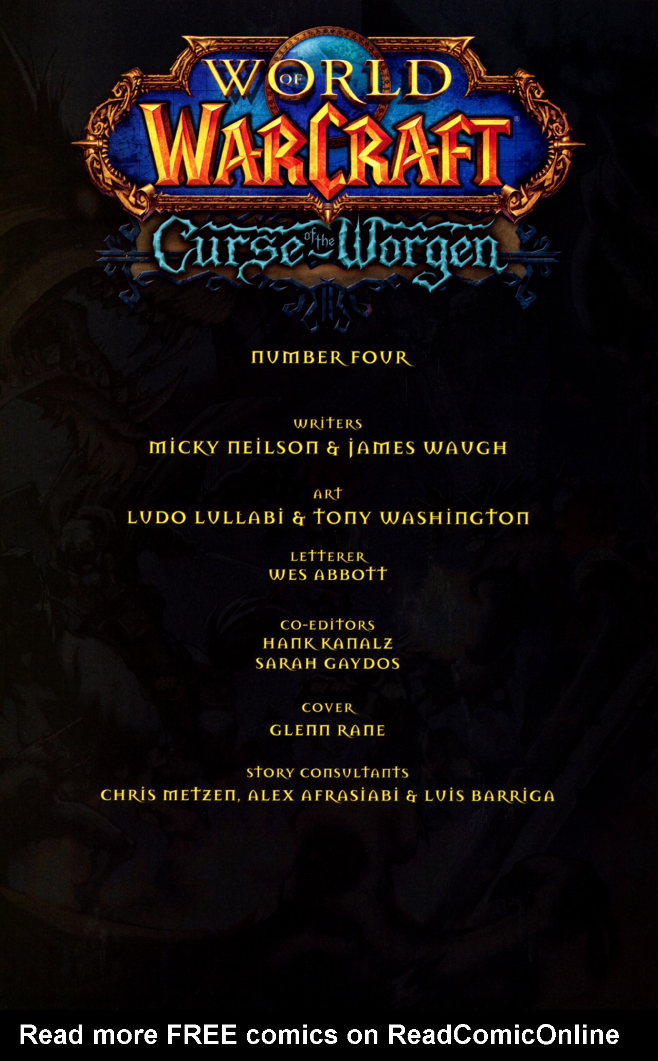 Read online World of Warcraft: Curse of the Worgen comic -  Issue #4 - 2