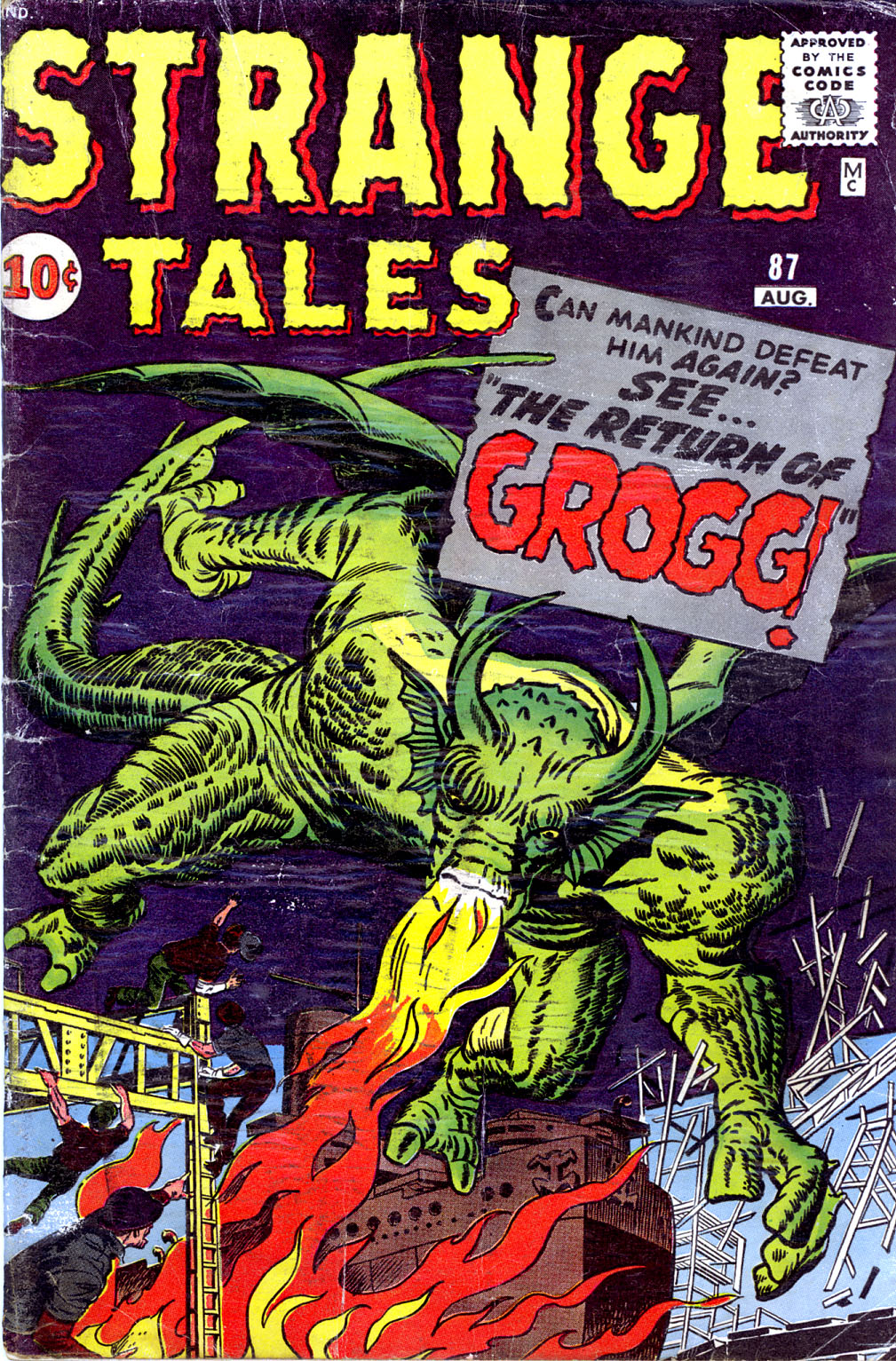Read online Strange Tales (1951) comic -  Issue #87 - 1
