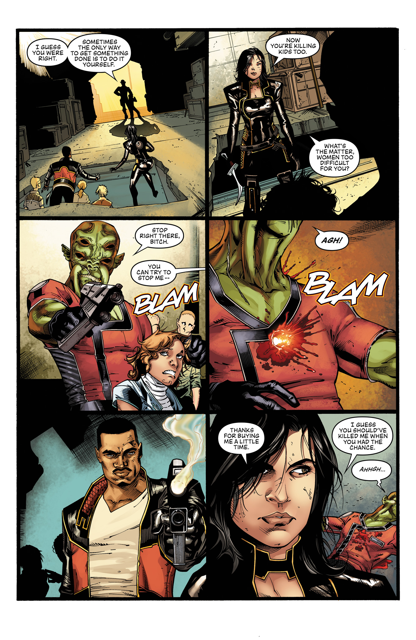 Read online Mass Effect: Foundation comic -  Issue #6 - 20