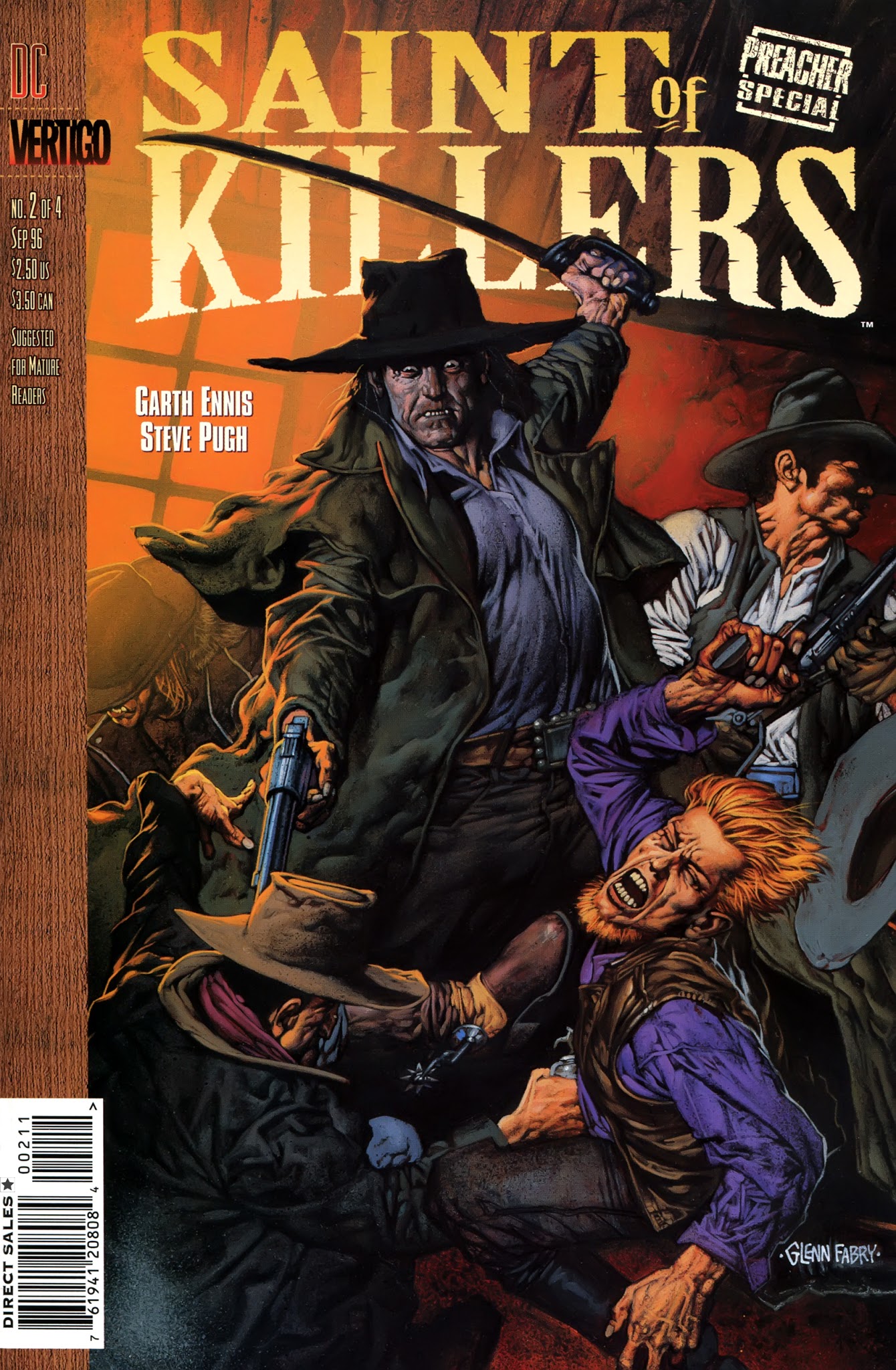 Read online Preacher Special: Saint of Killers comic -  Issue #2 - 1