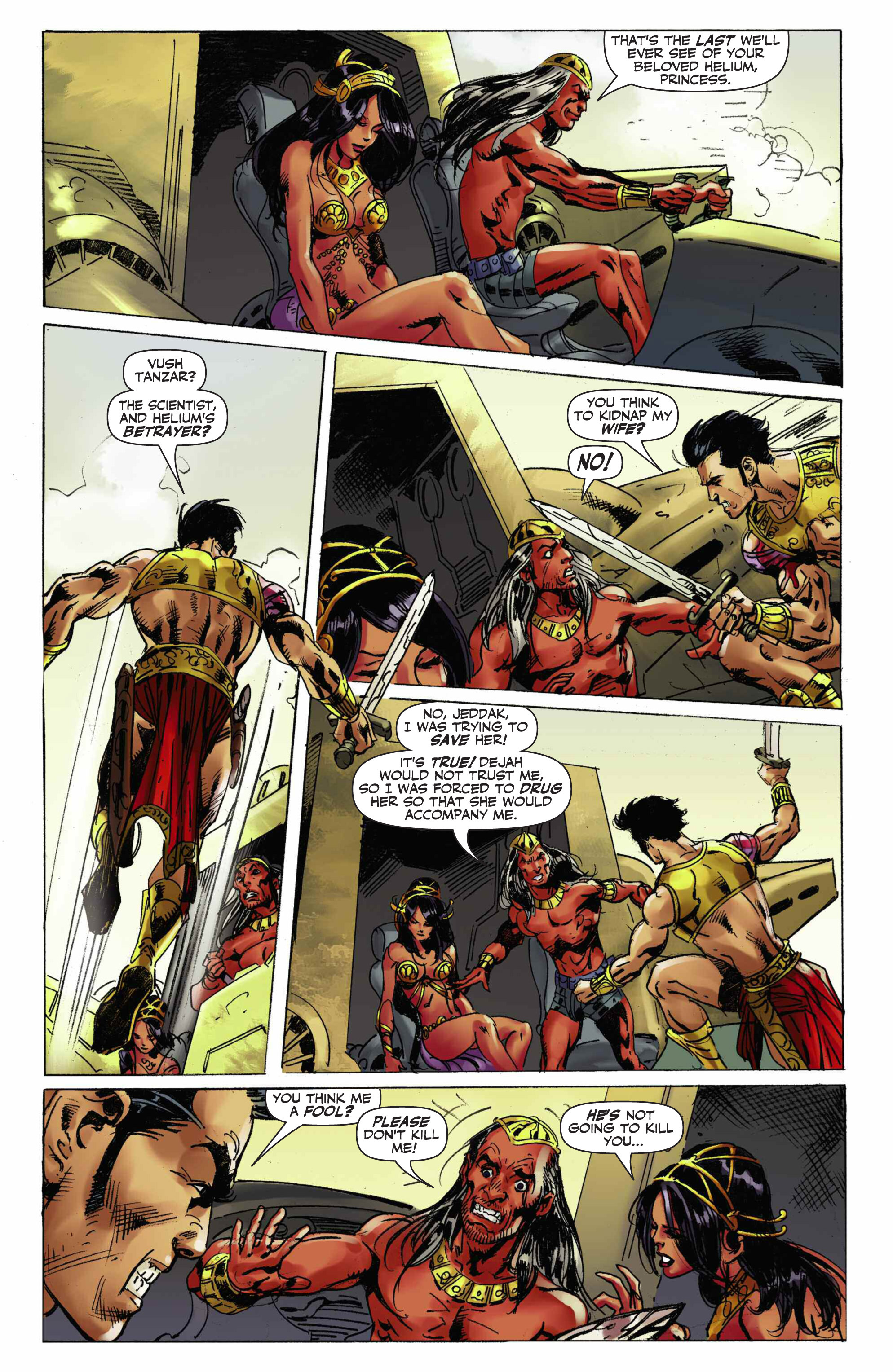 Read online John Carter, Warlord of Mars (2014) comic -  Issue #6 - 21