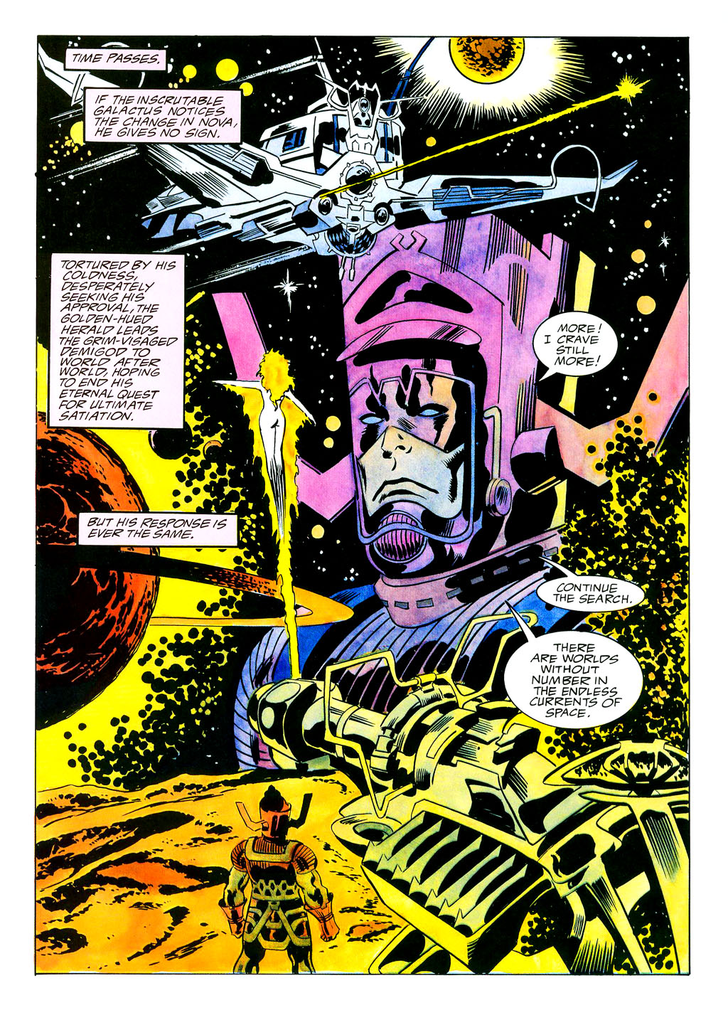 Read online Marvel Graphic Novel comic -  Issue #38 - Silver Surfer - Judgment Day - 32