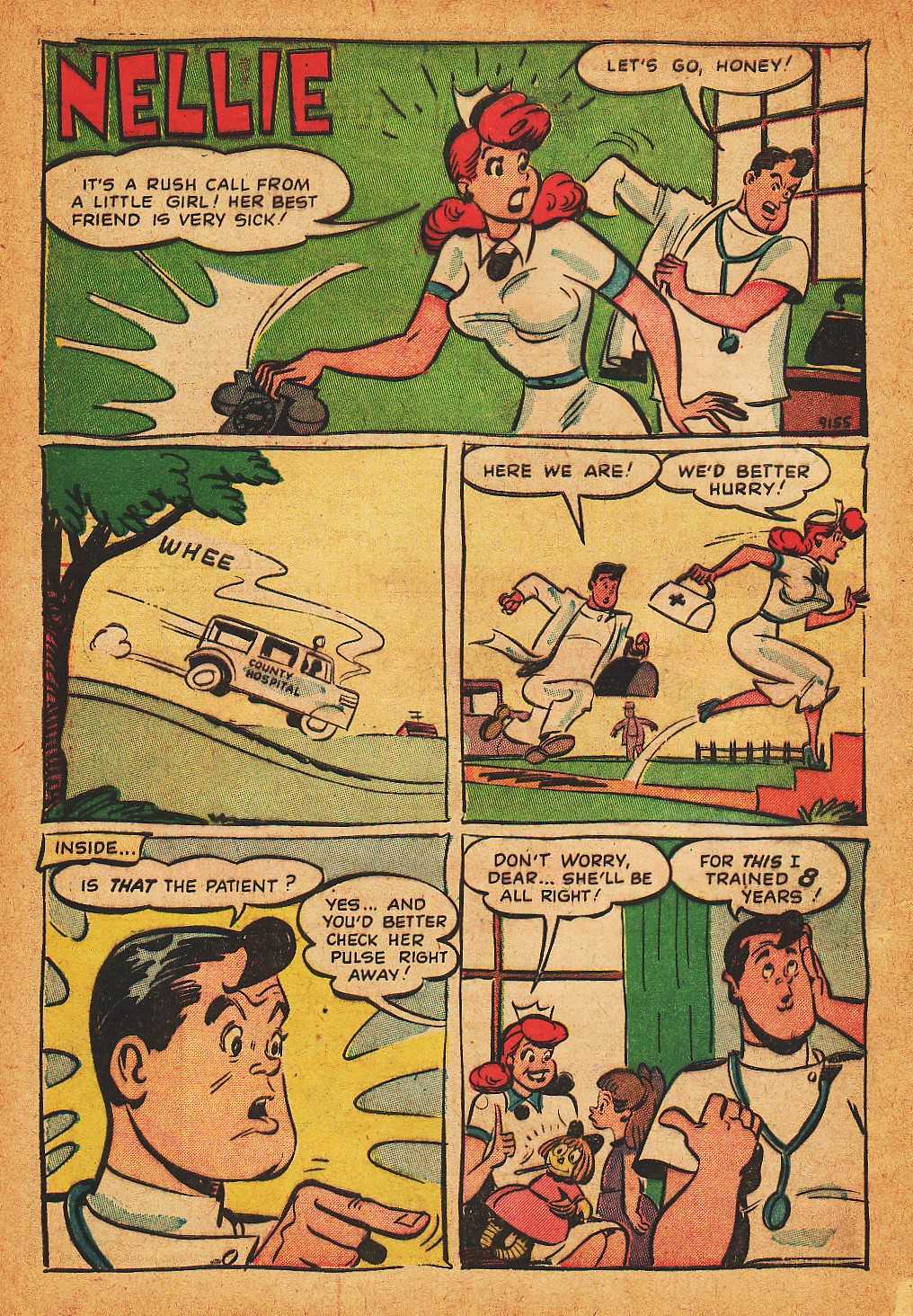 Read online Nellie The Nurse (1945) comic -  Issue #32 - 28