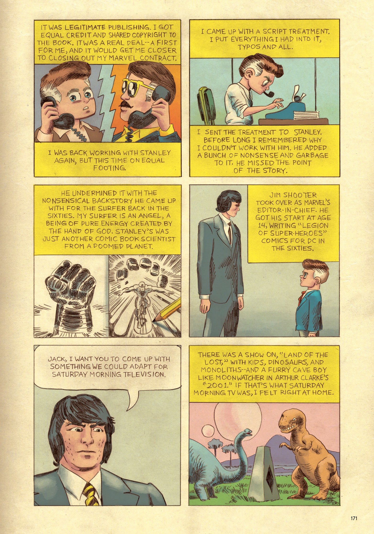 Read online Jack Kirby: The Epic Life of the King of Comics comic -  Issue # TPB (Part 2) - 79