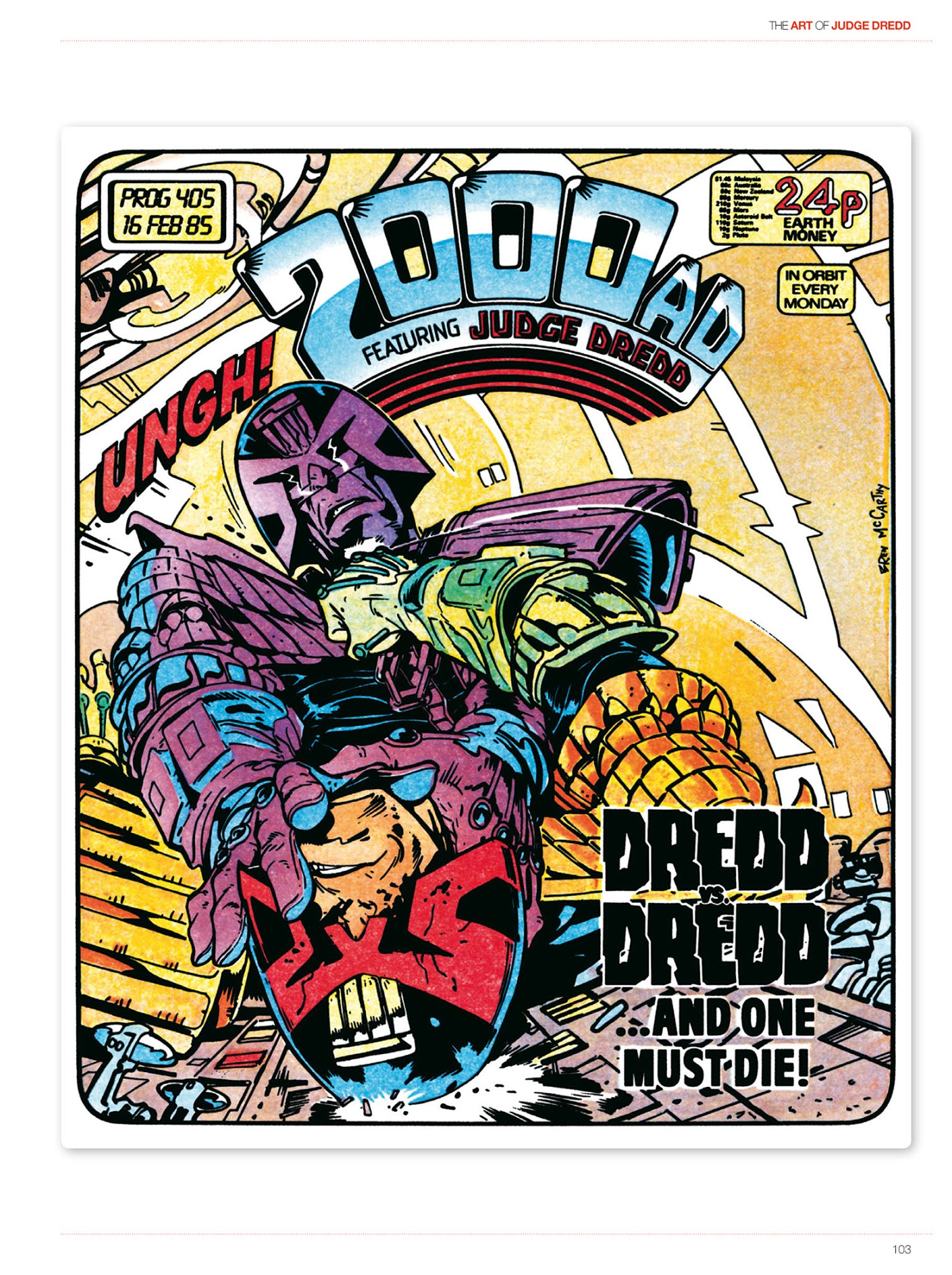 Read online The Art of Judge Dredd: Featuring 35 Years of Zarjaz Covers comic -  Issue # TPB (Part 2) - 14