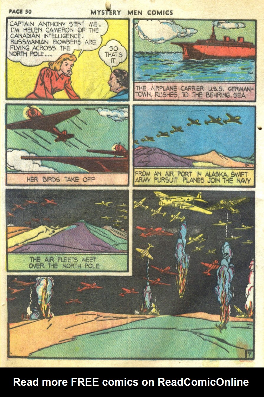Read online Mystery Men Comics comic -  Issue #11 - 52