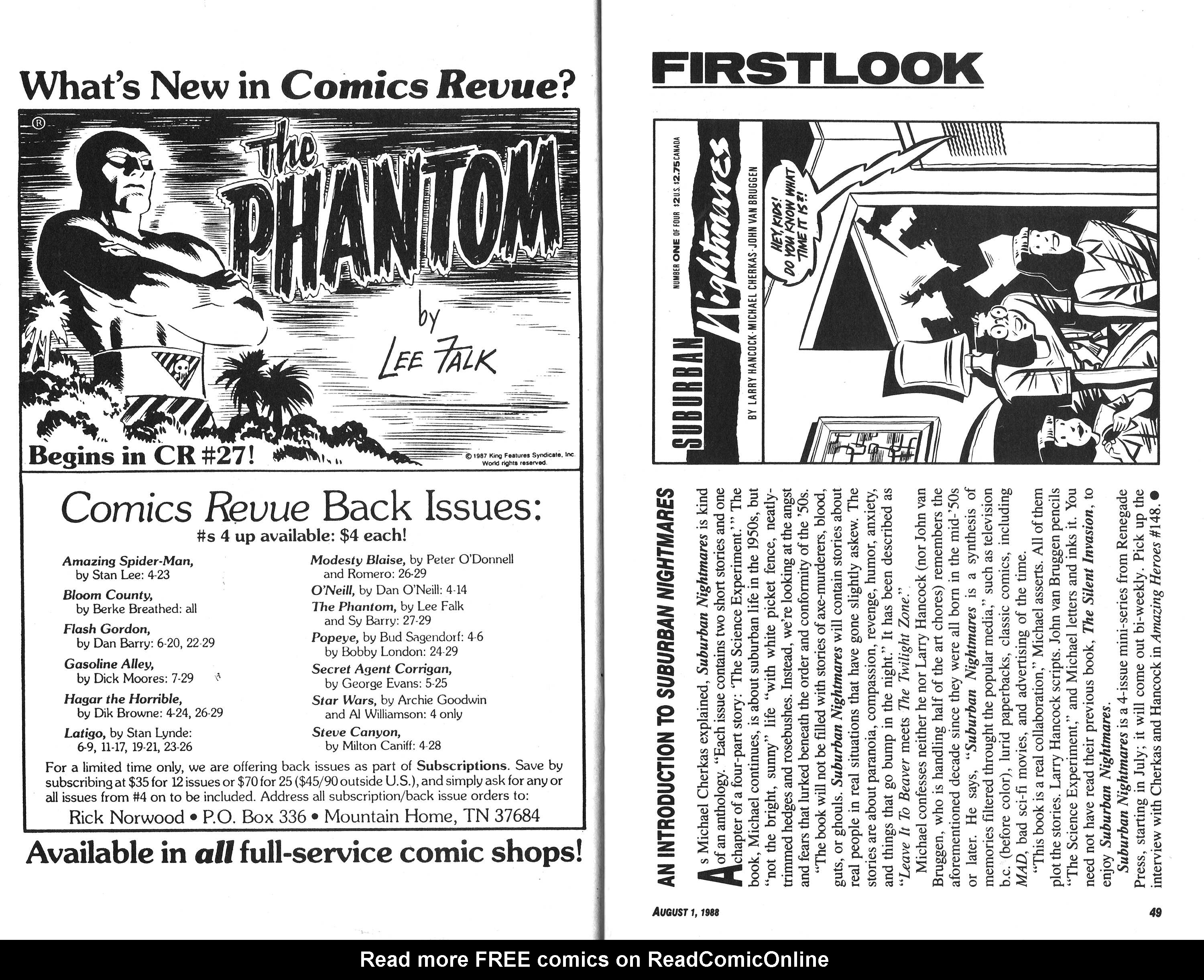 Read online Amazing Heroes comic -  Issue #146 - 25