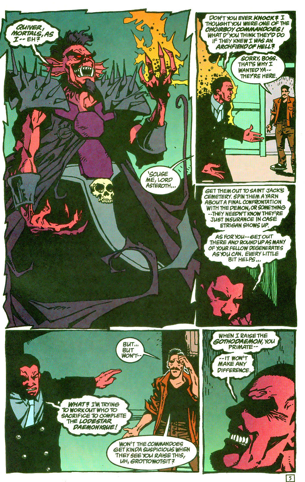 Read online The Demon (1990) comic -  Issue #44 - 6