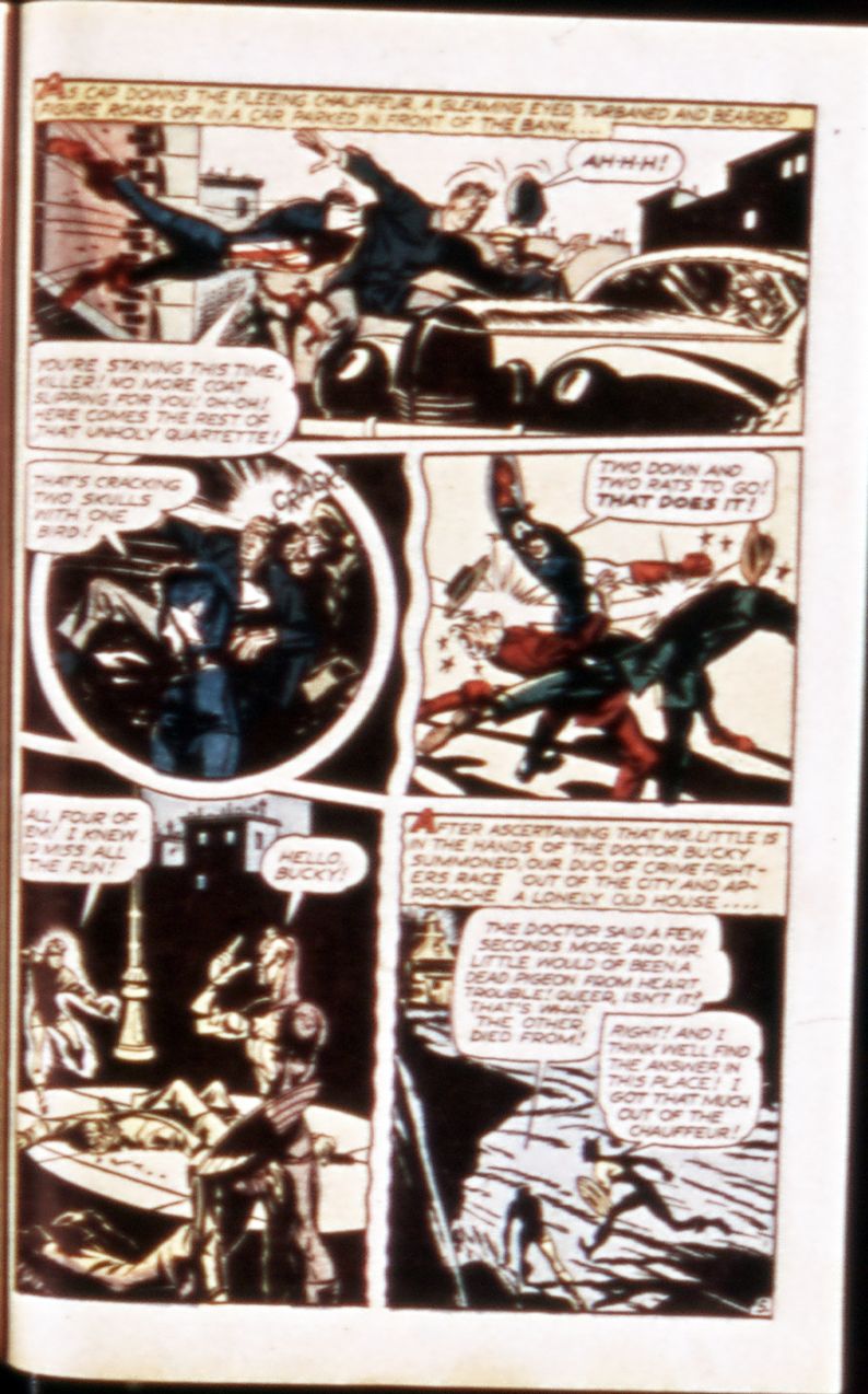 Read online Captain America Comics comic -  Issue #46 - 45