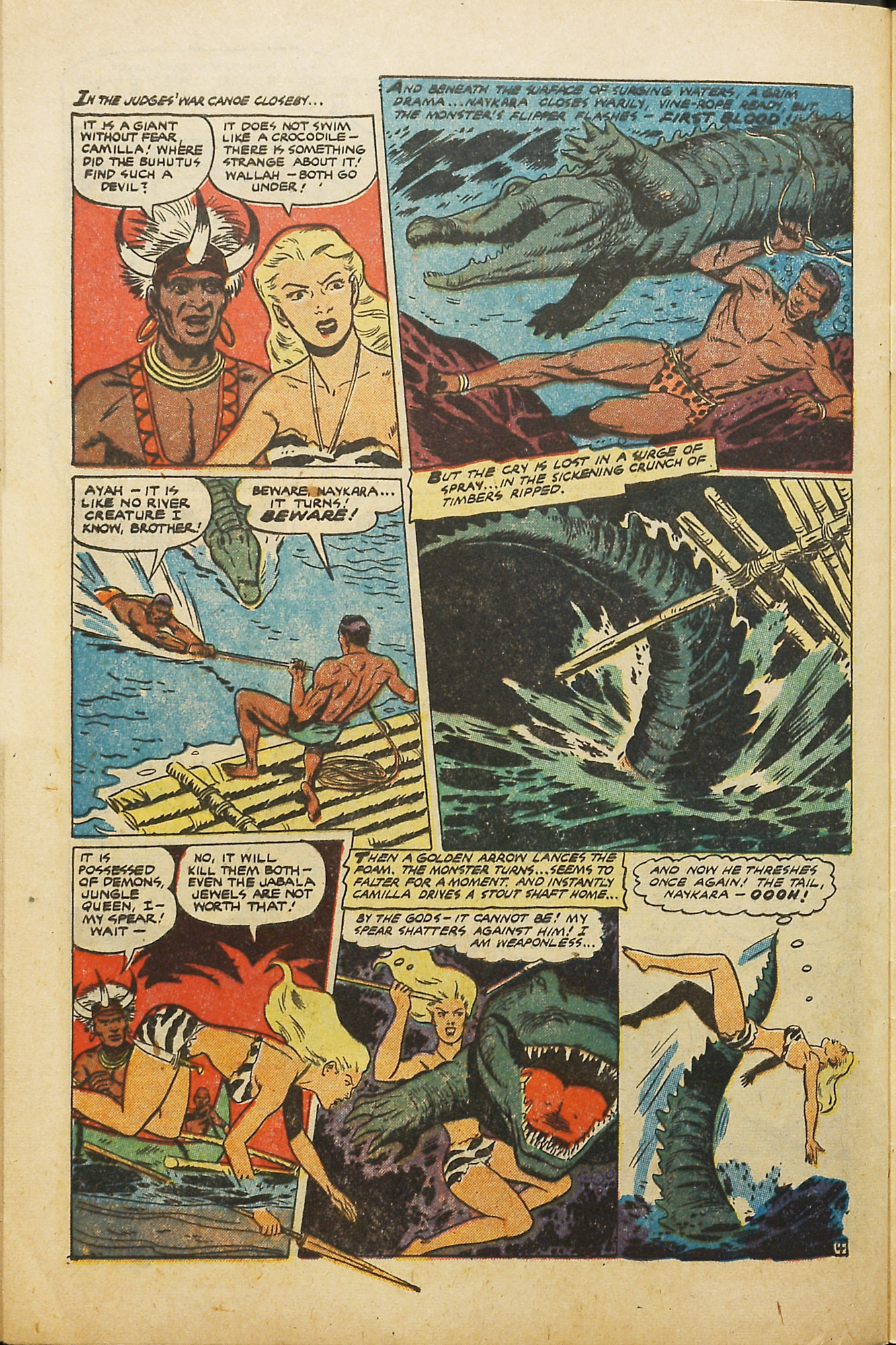 Read online Jungle Comics comic -  Issue #143 - 30