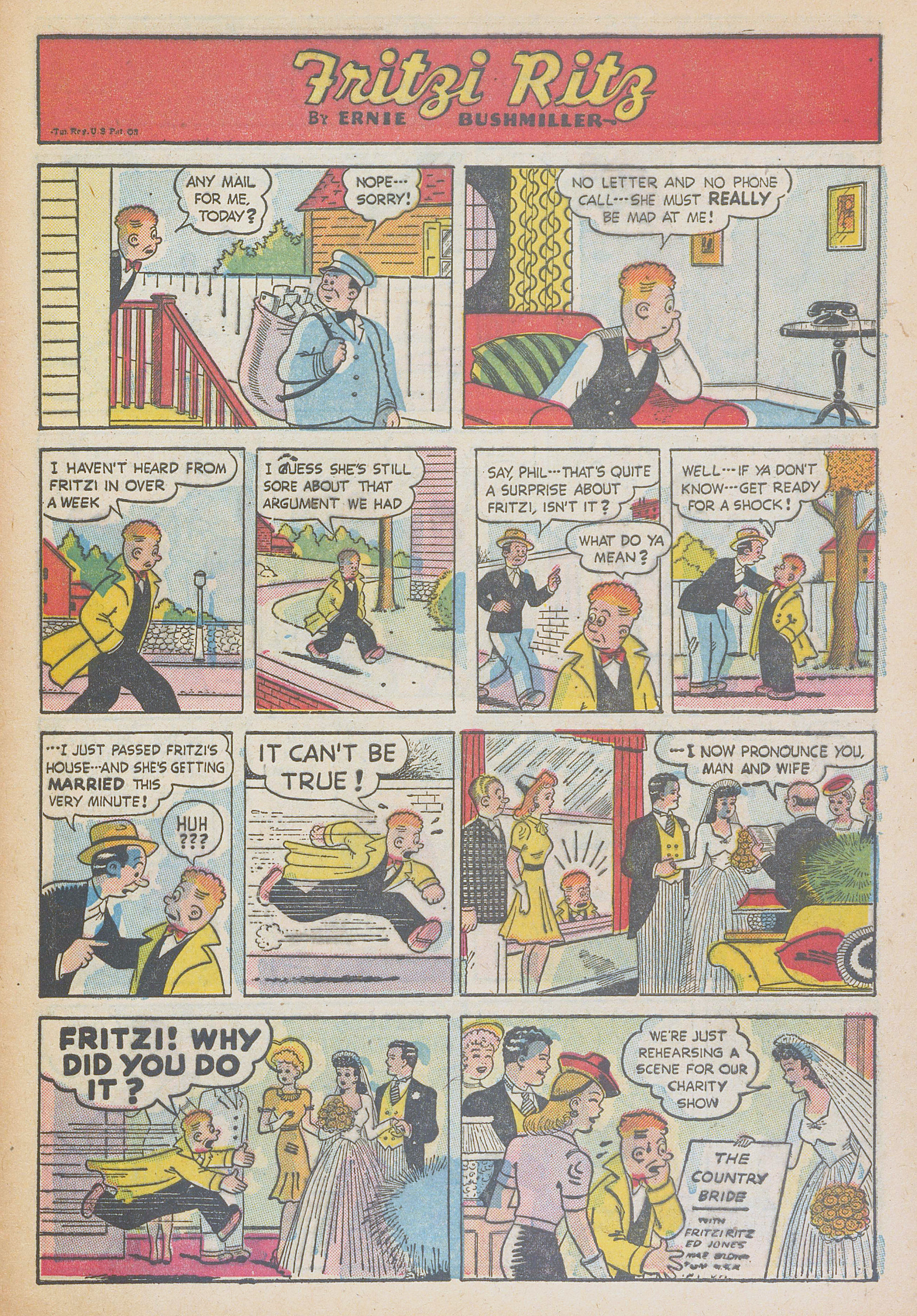 Read online Fritzi Ritz (1953) comic -  Issue #48 - 31
