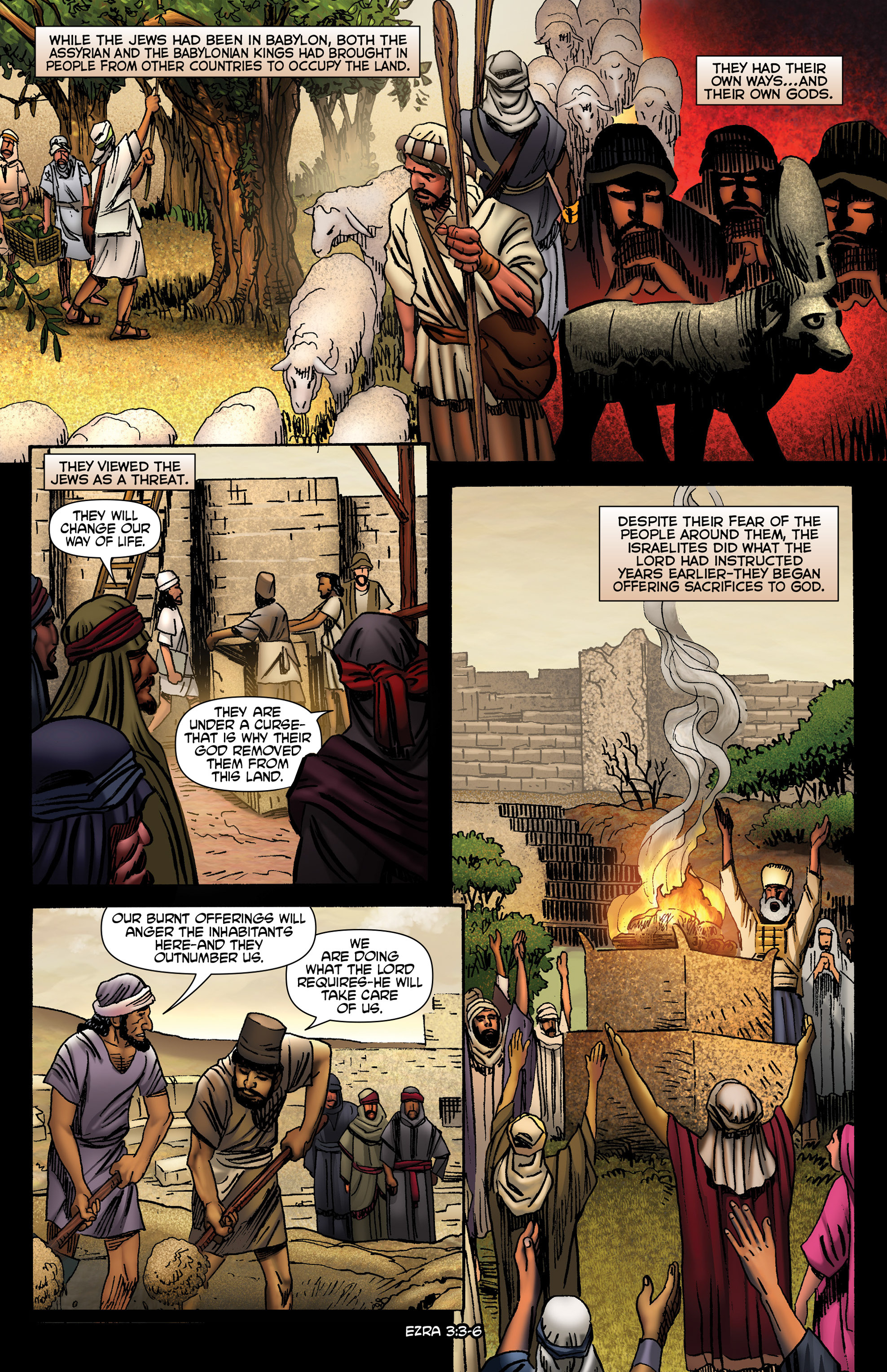 Read online The Kingstone Bible comic -  Issue #7 - 135