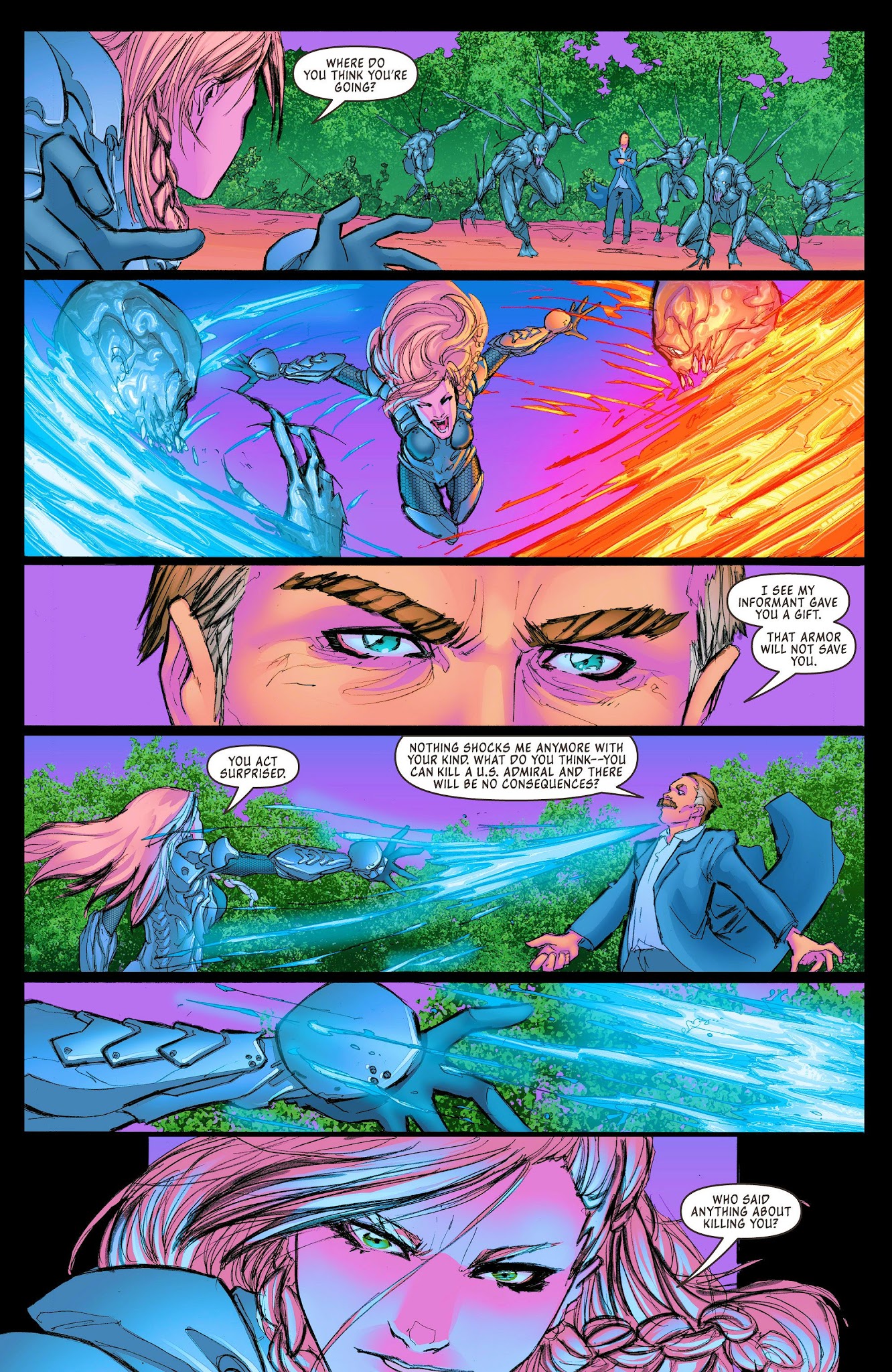 Read online Michael Turner's Fathom: Kiani (2015) comic -  Issue #3 - 17