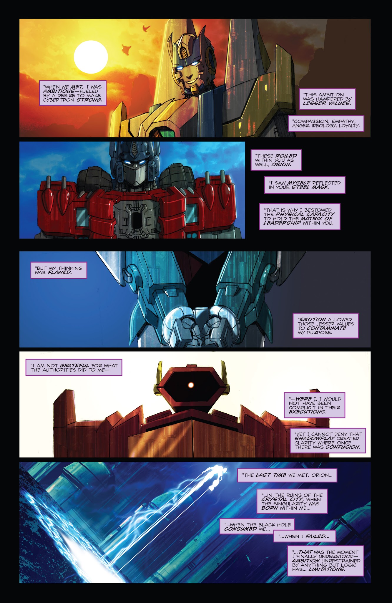 Read online Optimus Prime comic -  Issue #18 - 7