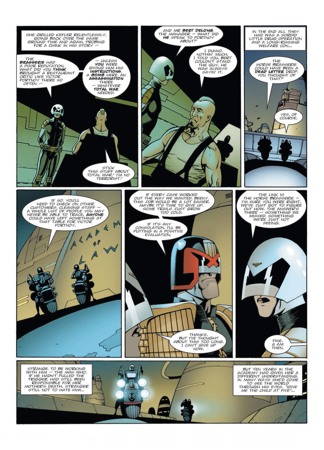 Read online Judge Dredd: America comic -  Issue # TPB - 134