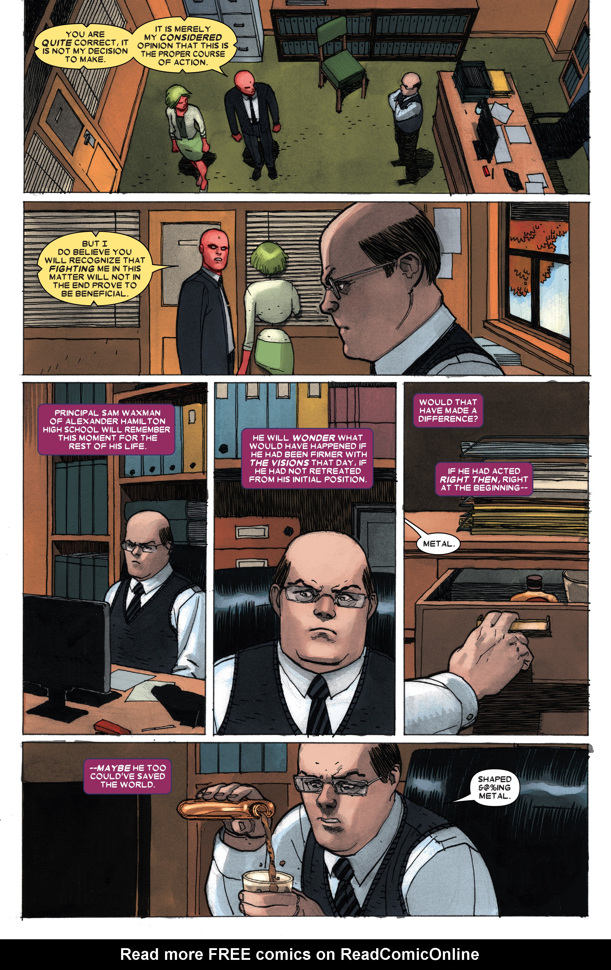 Read online Vision comic -  Issue #2 - 18