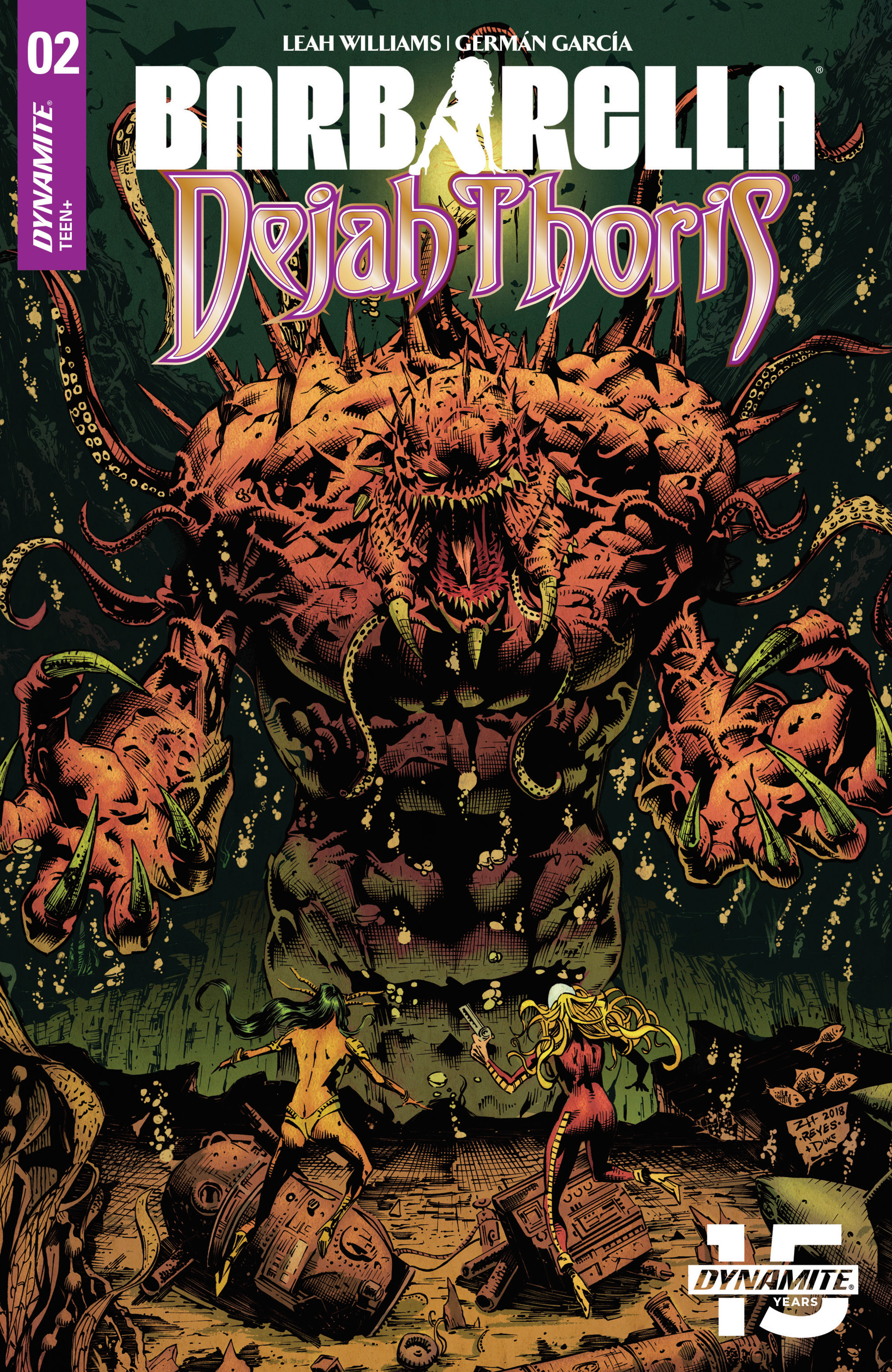 Read online Barbarella/Dejah Thoris comic -  Issue #2 - 2