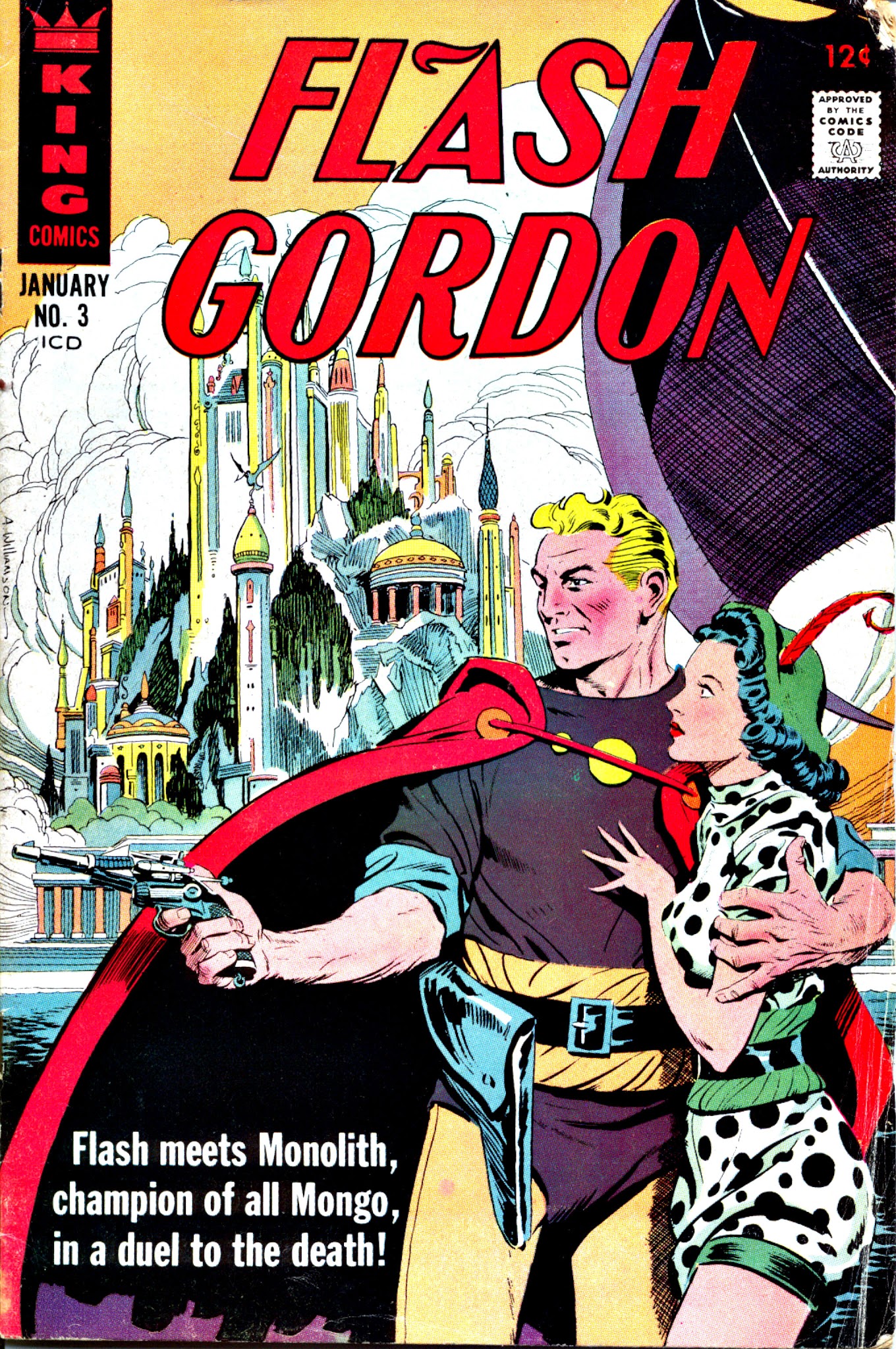 Read online Flash Gordon (1966) comic -  Issue #3 - 1